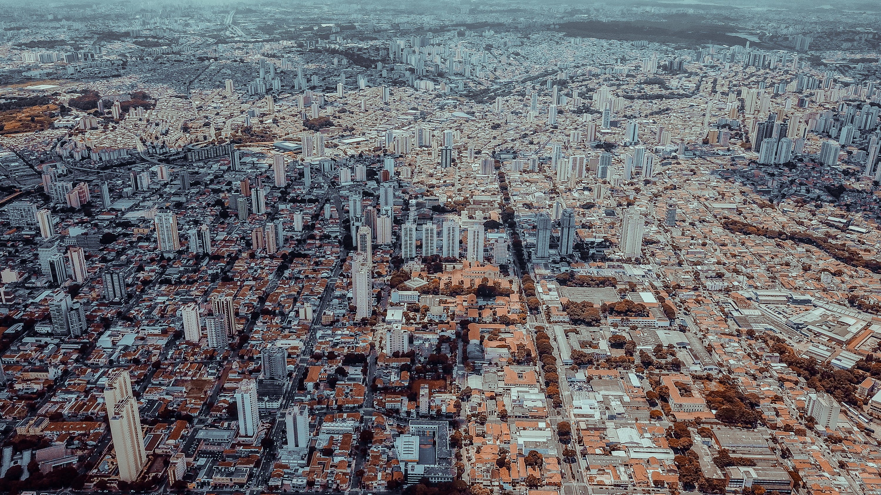 water, cityscape, vila monumento, nature, built structure, housing, aerial view, town, industry, brazil, condo, outdoors, 2K, metropolis, building exterior, HD Wallpaper