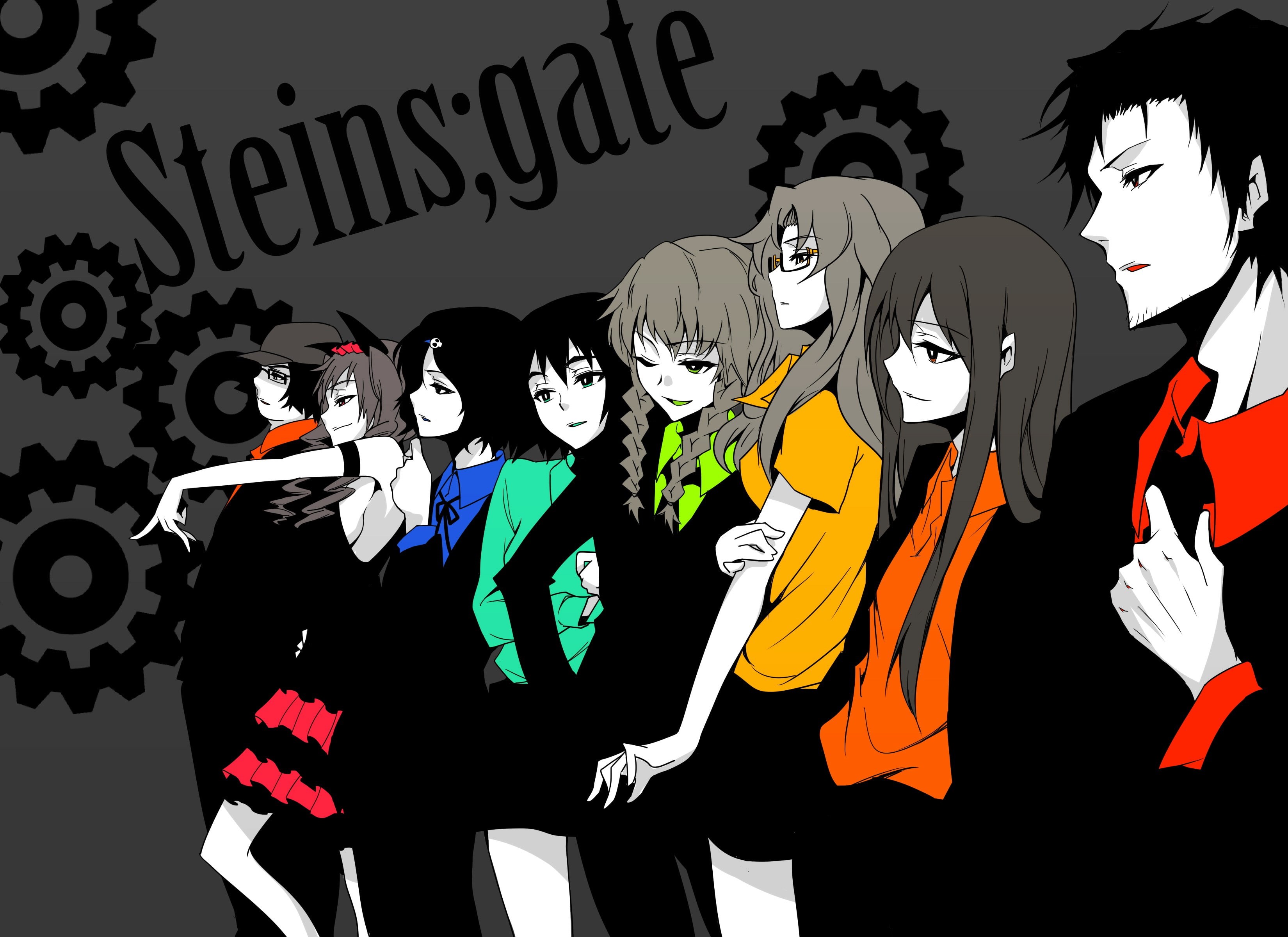 2K, steinsgate, HD Wallpaper