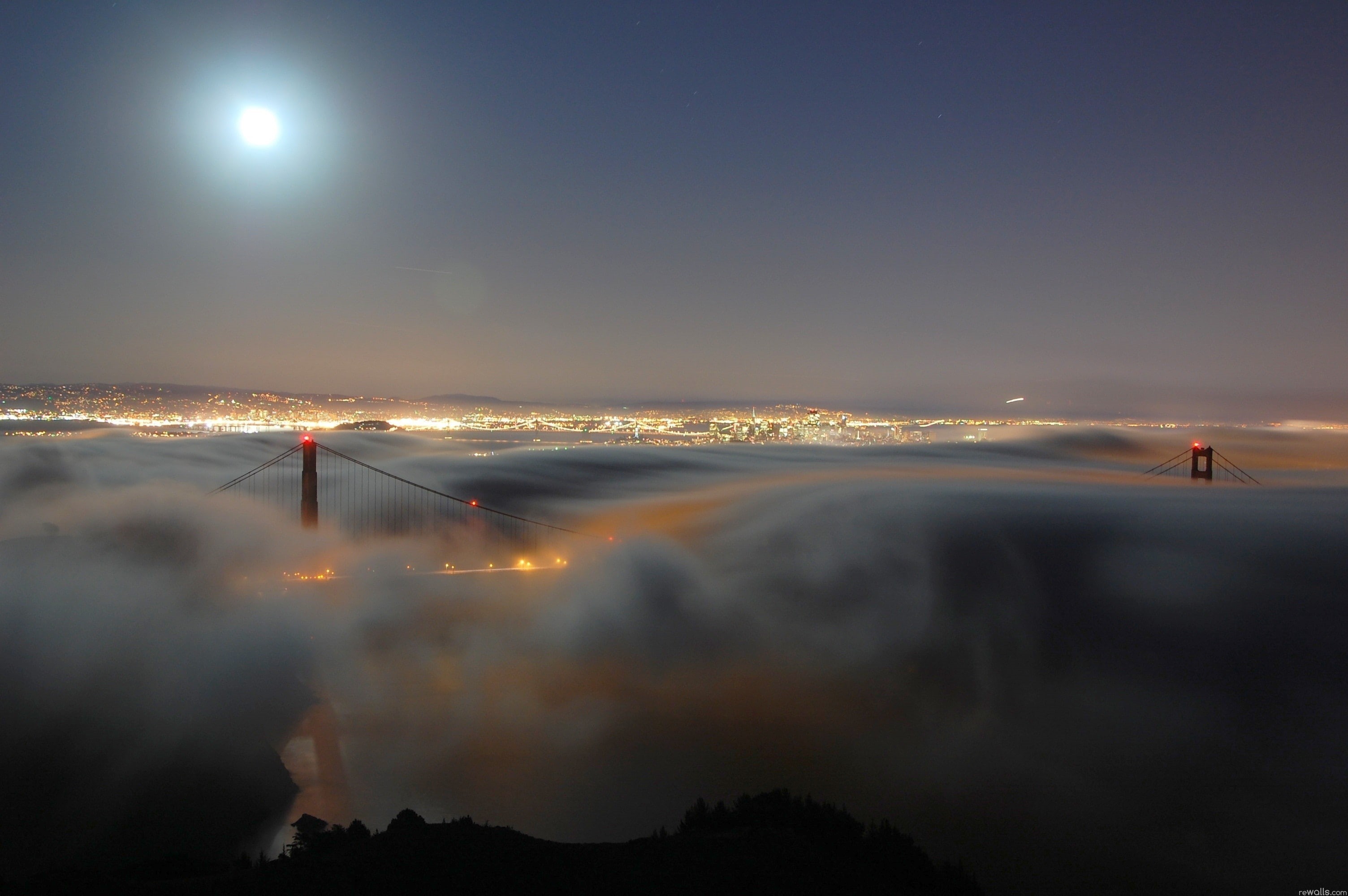 bridge, Golden Gate Bridge, San Francisco, 2K, HD Wallpaper