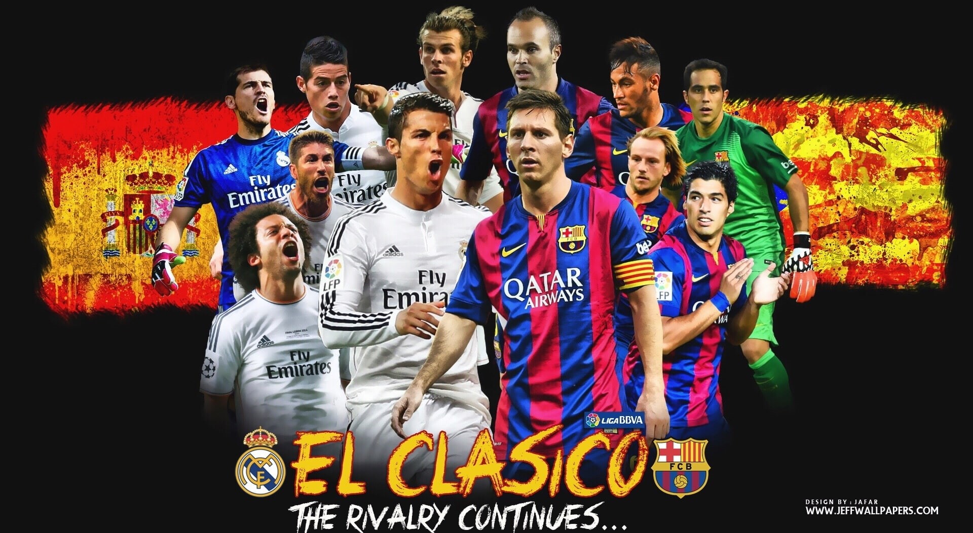 mid adult, portrait, multi colored, creativity, males, real madrid, black background, Sports, smiling, text, el, looking at camera, iker casillas, HD Wallpaper