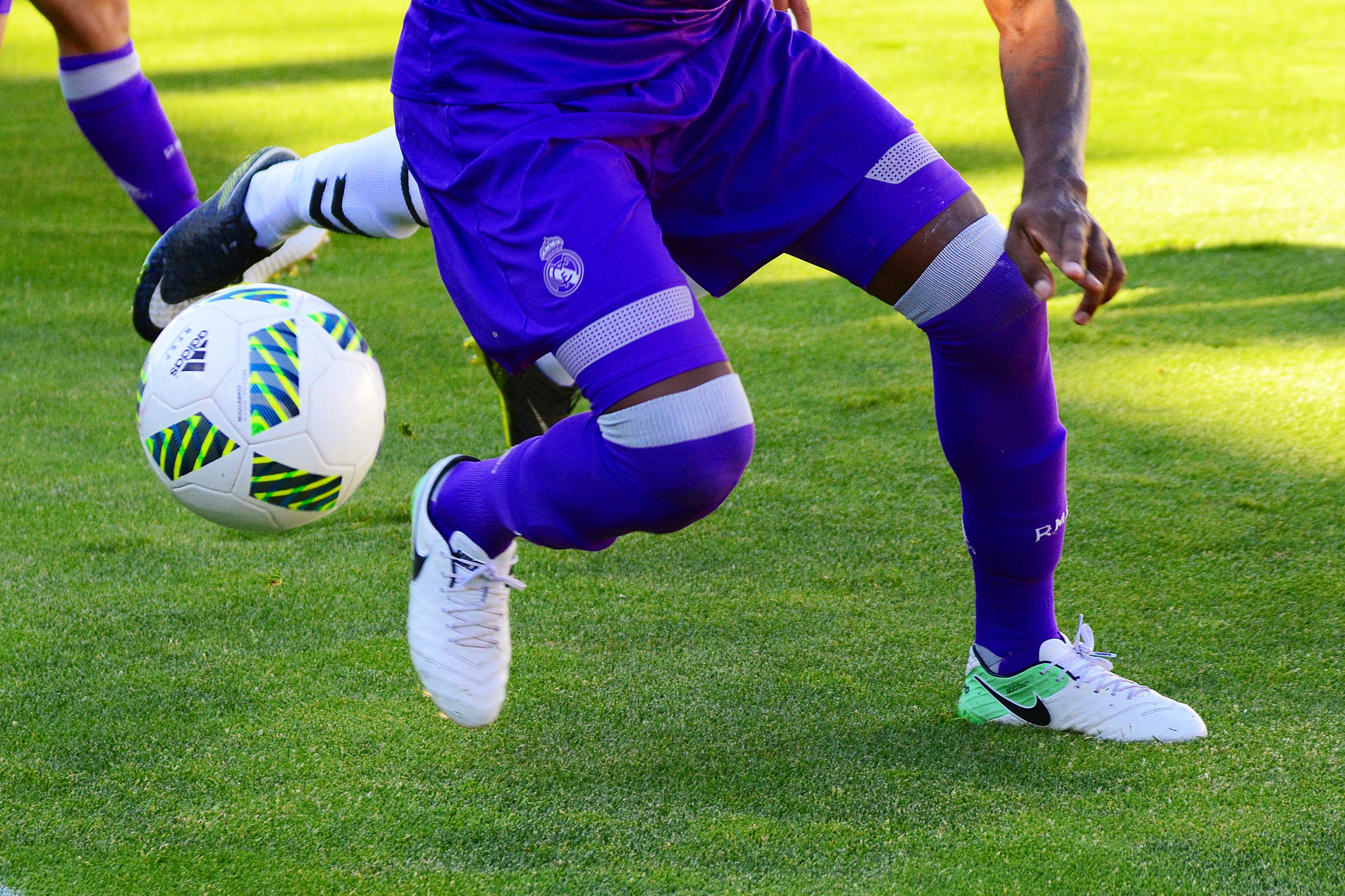 football, ball, soccer ball, boots, team sport, game, sport, soccer, soccer player, people, outdoors, soccer field, clothing, grass, goal, dribbling, team, HD Wallpaper