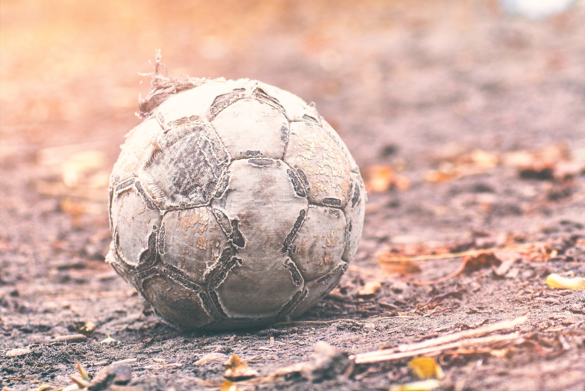 close-up, soccer, dirt, field, sport, grass, selective focus, team sport, nature, soccer ball, sunlight, land, day, focus on foreground, white, sports equipment, HD Wallpaper