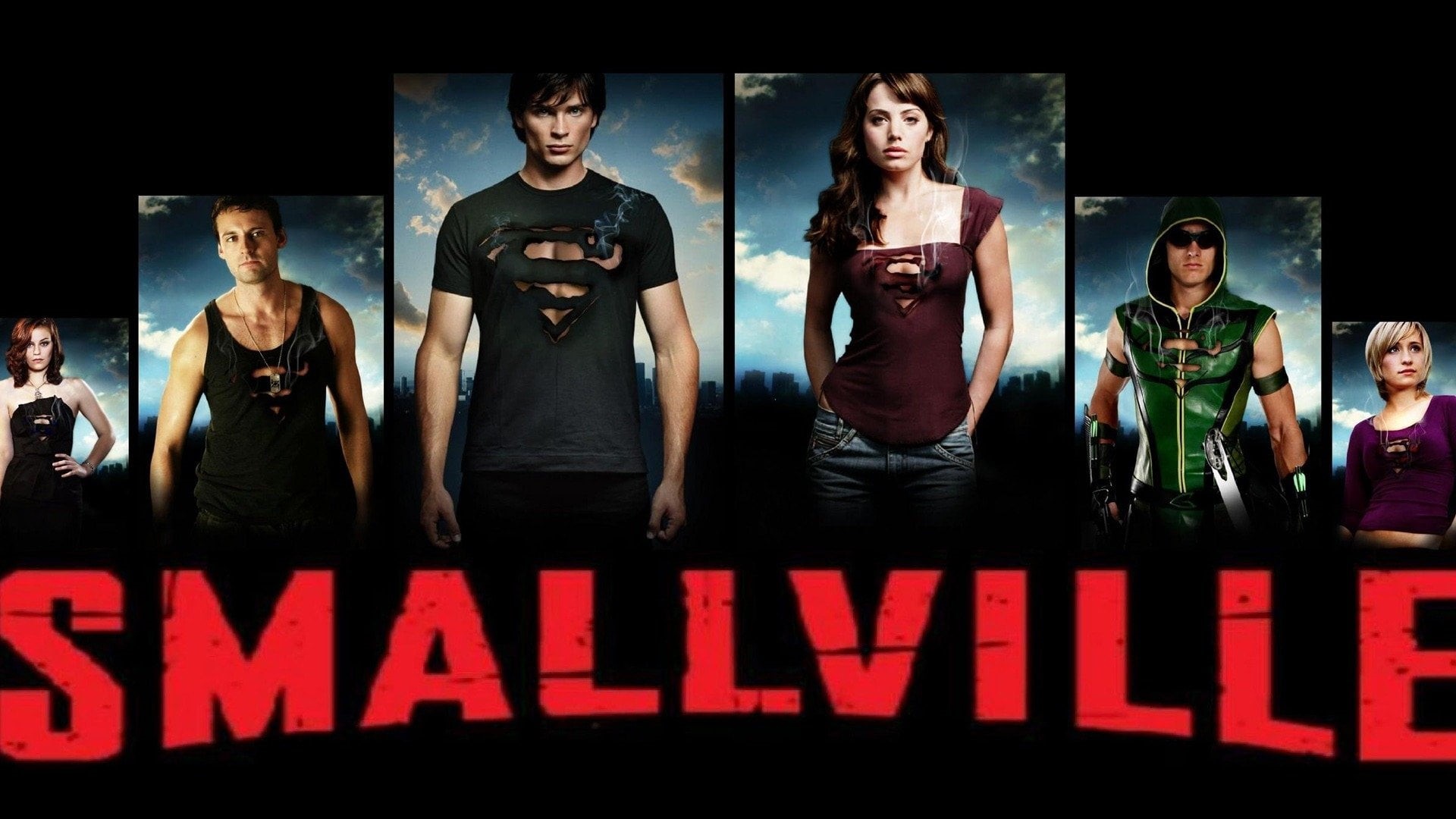Clark Kent, young adult, fashion, Tom Welling, child, Smallville, nightlife, arts culture and entertainment, Green Arrow, standing, western script, TV Show, HD Wallpaper