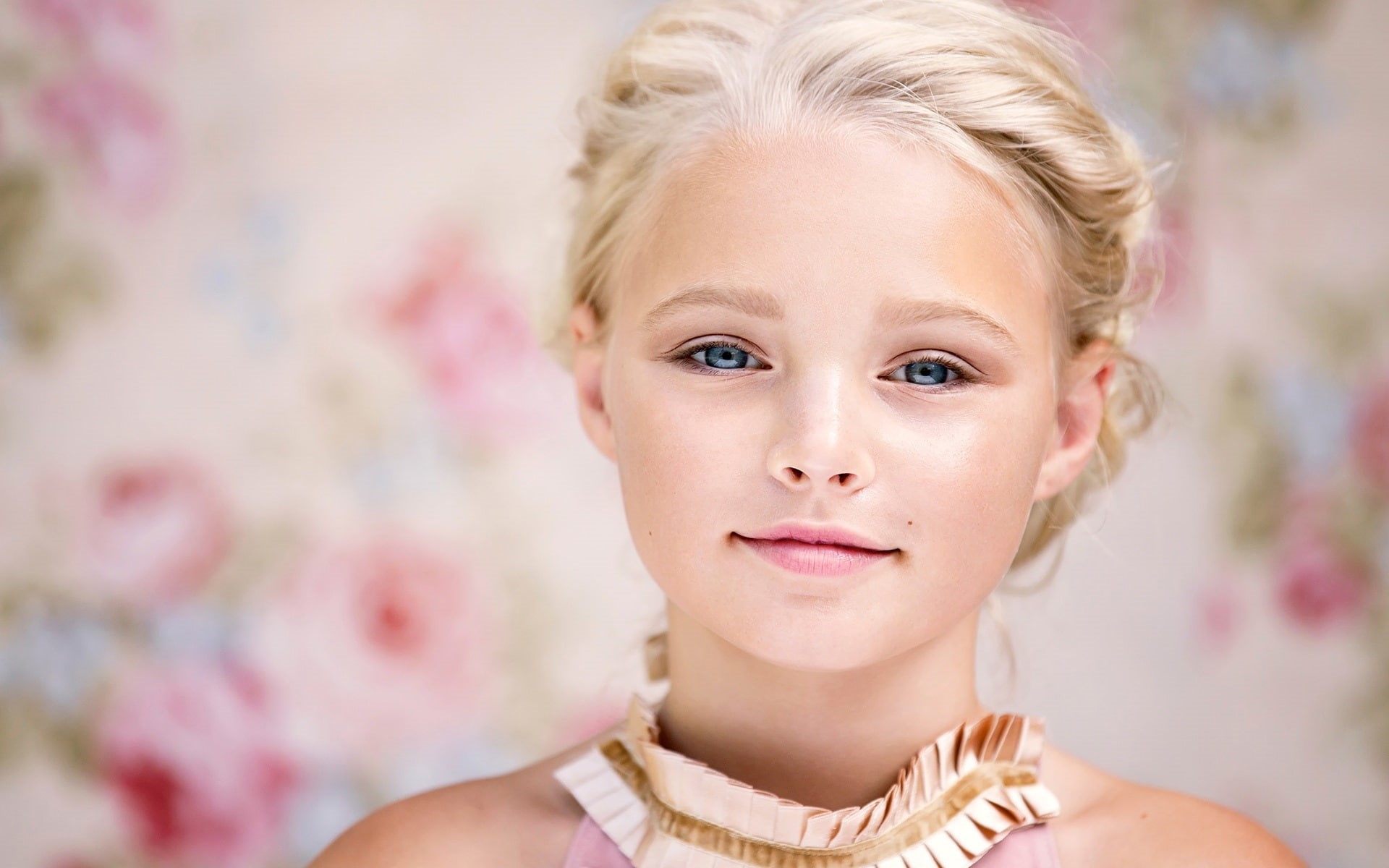 Sweet, 1080P, Smile, Girl, Blonde, HD Wallpaper