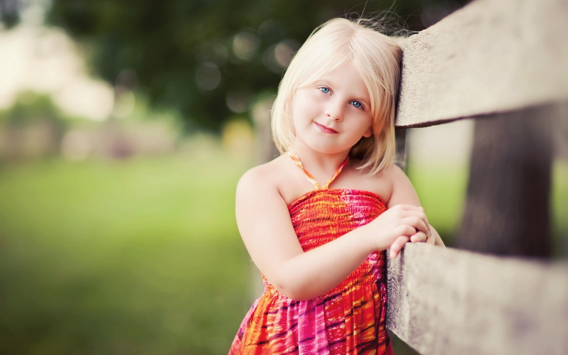 1080P, Lovely, Blonde, Smile, Girl, Little, HD Wallpaper