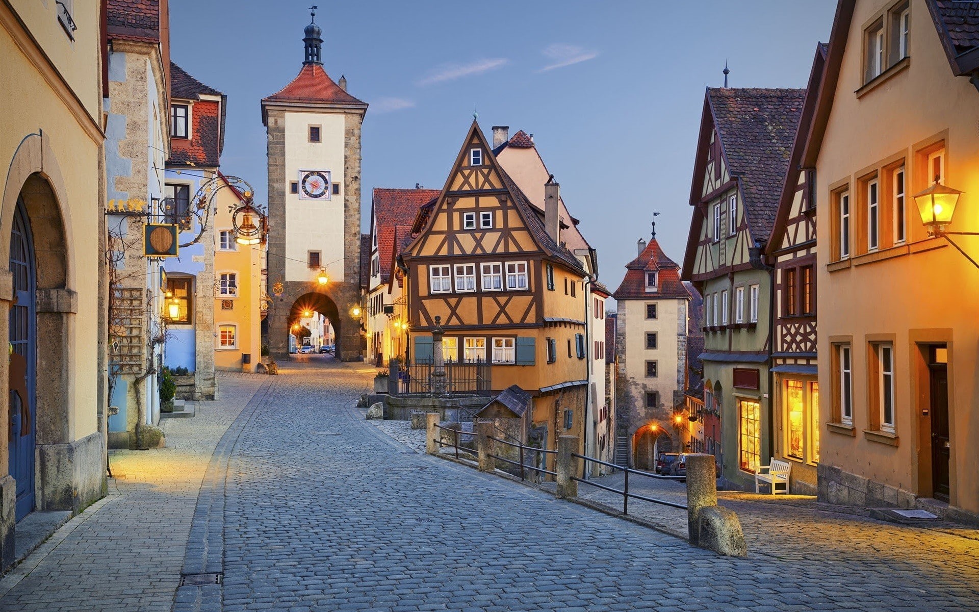 Germany, Rothenburg, 1080P, HD Wallpaper