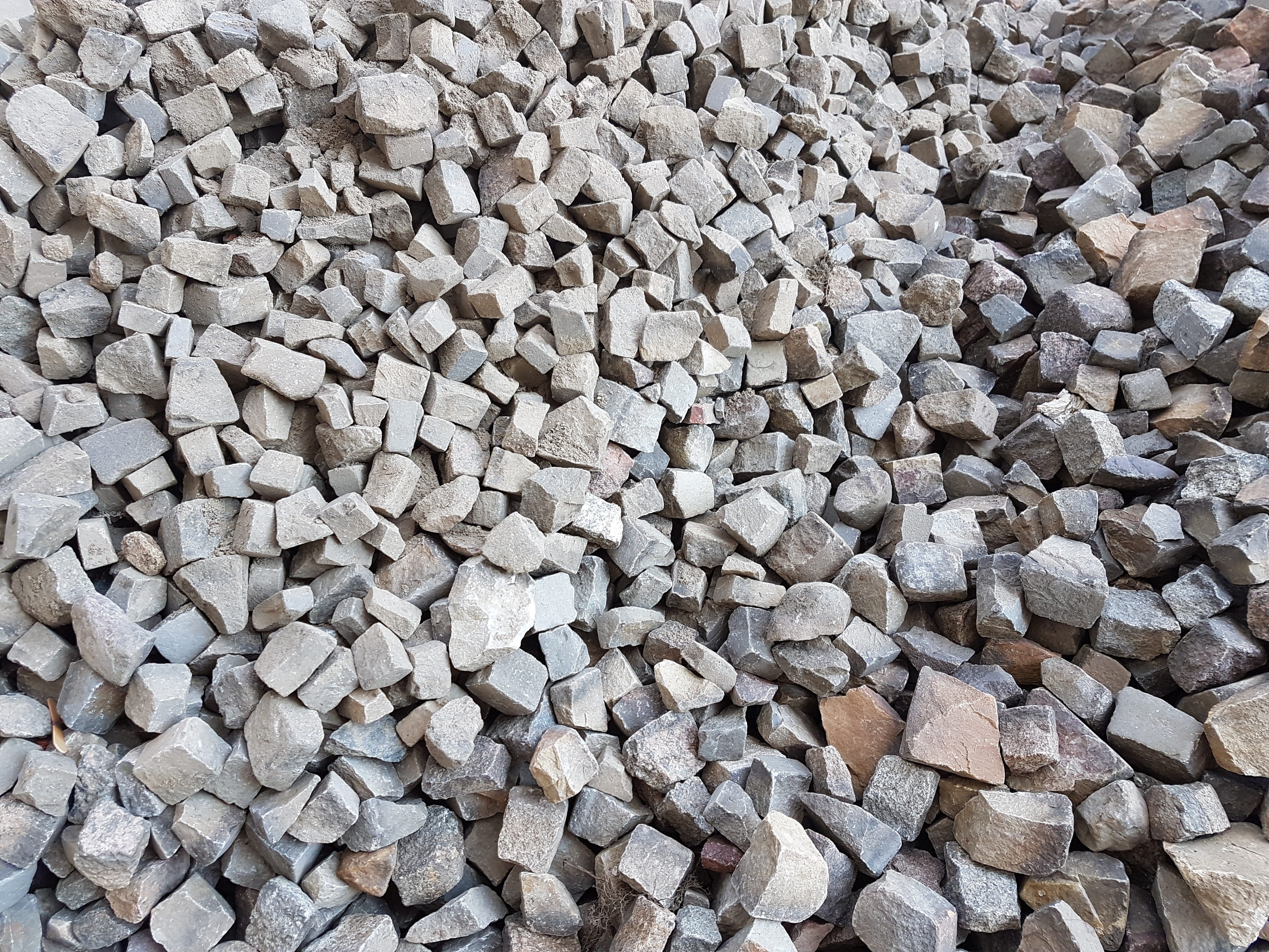 Cairn, design, stack, cobblestones, solid, backgrounds, background, material, no people, repetition, stones, shape, full frame, road construction, grey, HD Wallpaper
