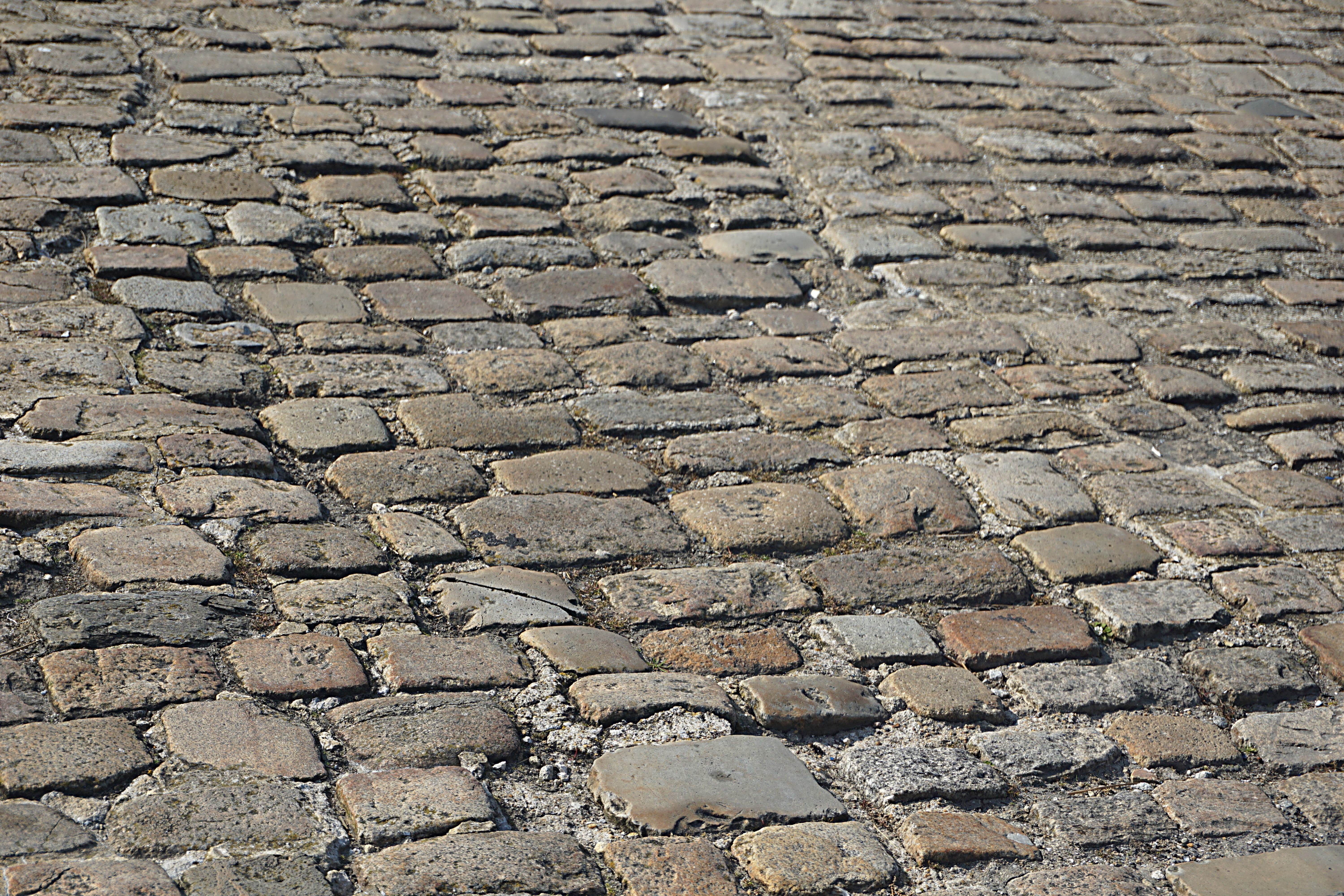 paving stone, climate, textured effect, built structure, cobblestone, day, concrete, arid climate, solid, nature, street, city, rough, brick, stone wall, HD Wallpaper