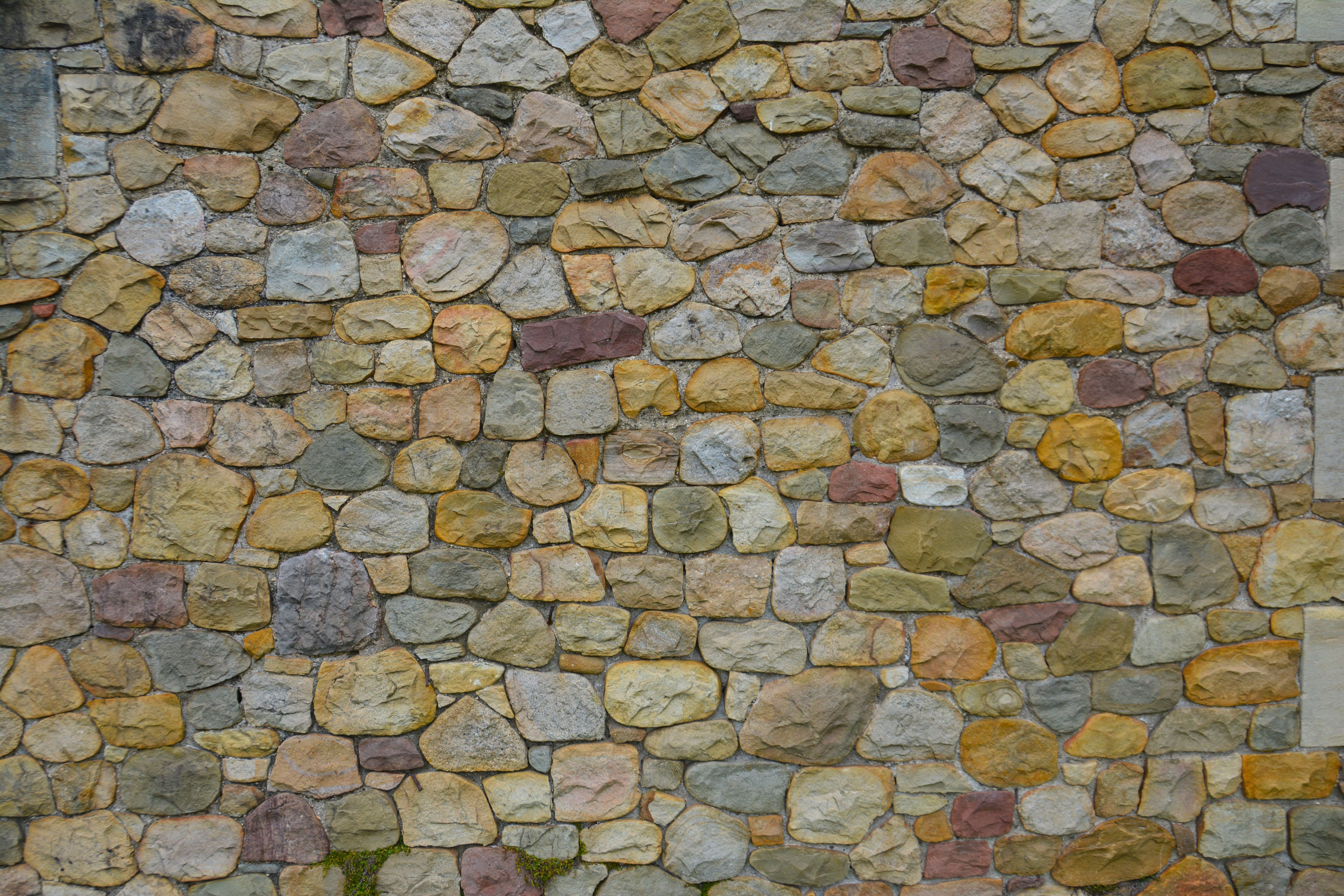 cobbles, flooring, rough, no people, property, outdoors, building, house, backgrounds, pattern, ancient, rural, exterior, home, authentic, multi colored, HD Wallpaper