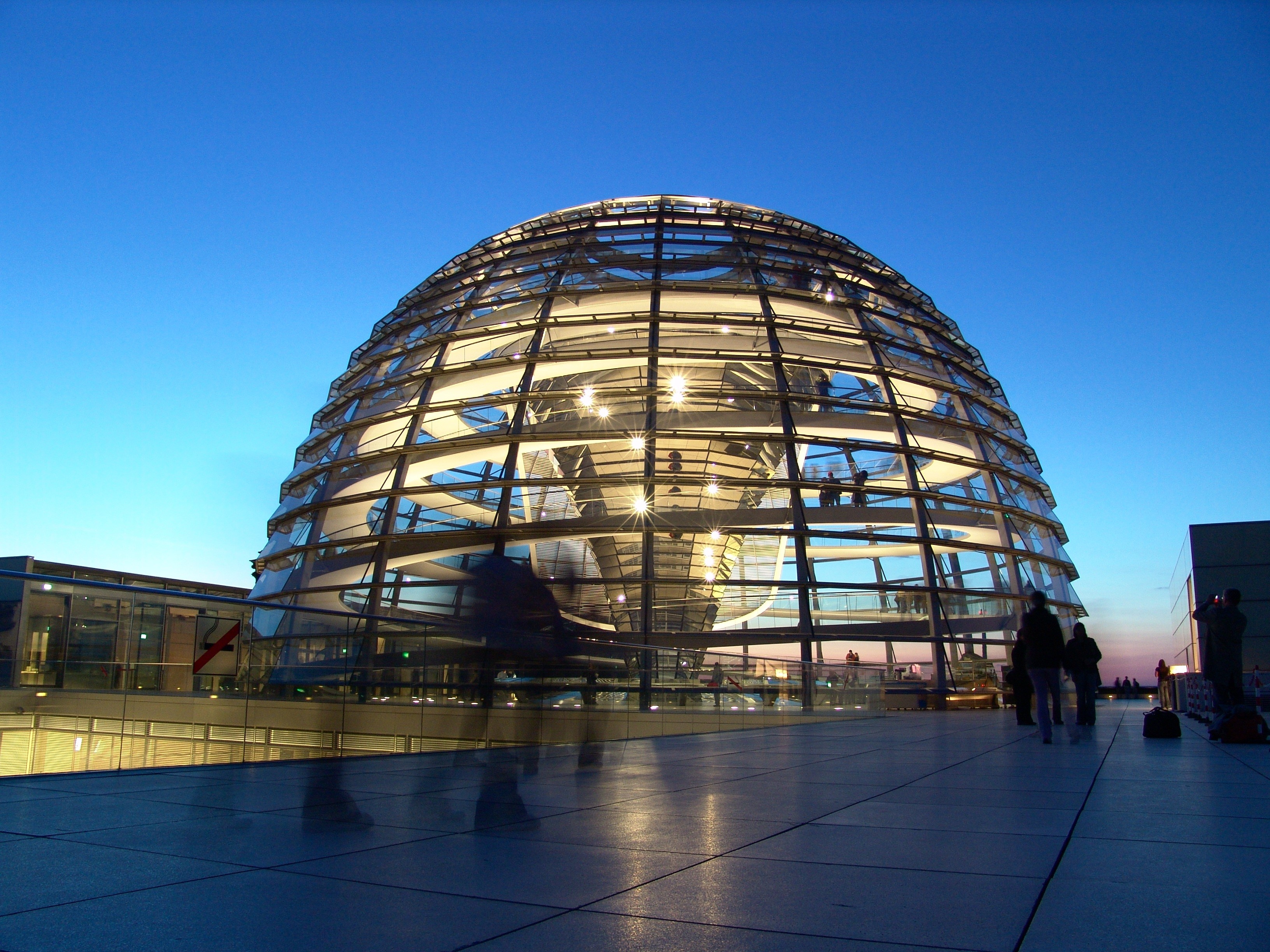 day, sky, tourism, architecture, germany, building exterior, clear sky, reichstag, building, government, real people, travel, bundestag, the german volke, HD Wallpaper