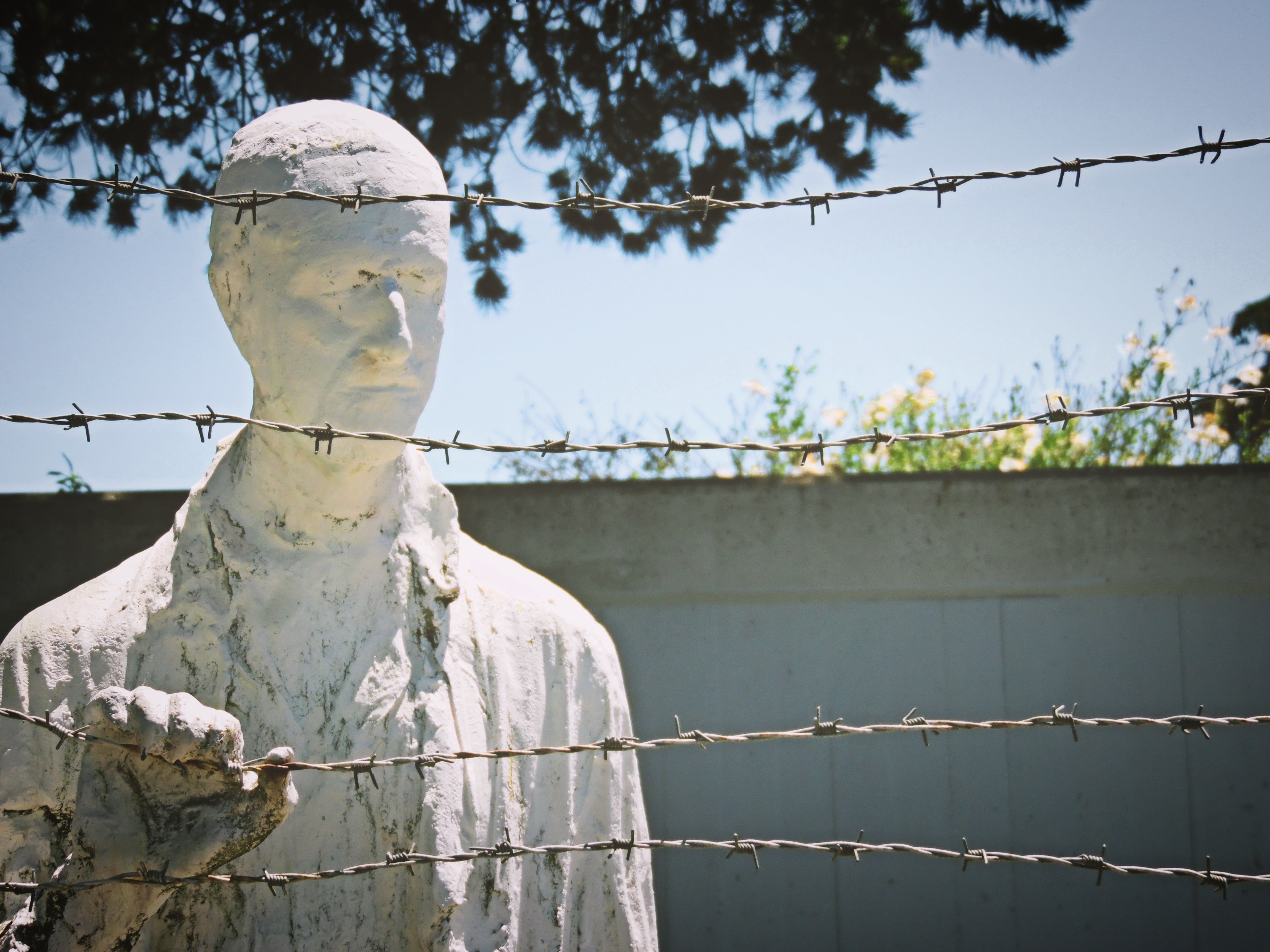 jew, california, legion of honor, historical, daytime, wwii, male likeness, sculpture, barrier, close-up, human representation, female likeness, park, history, HD Wallpaper