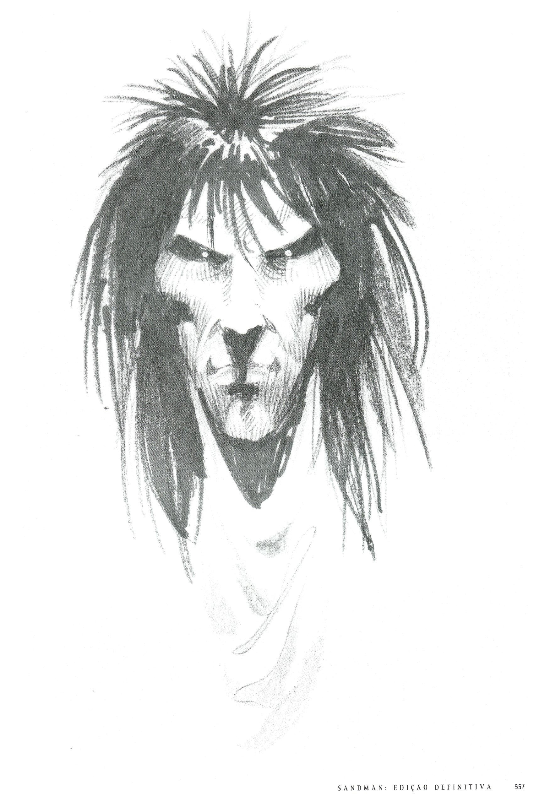 Morpheus, 1080P, drawing, Neil Gaiman, Dream (character), Sandman, Phone HD Wallpaper