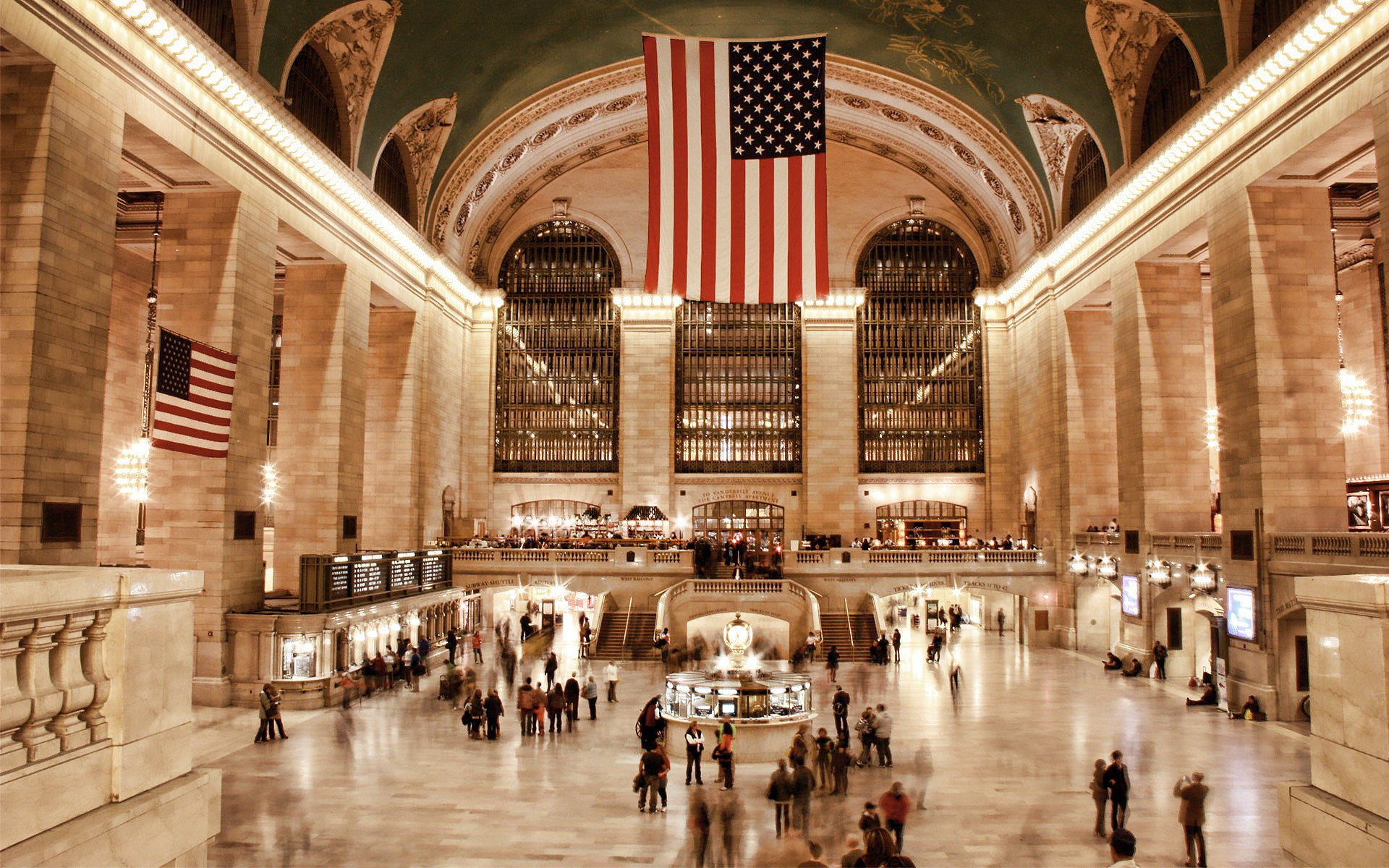 terminal, landmarks, central, architecture, canondigitalrebelxsi, grandcentralstation, city, grand, 1080P, people, patriotic, newyorkcity, photography, HD Wallpaper