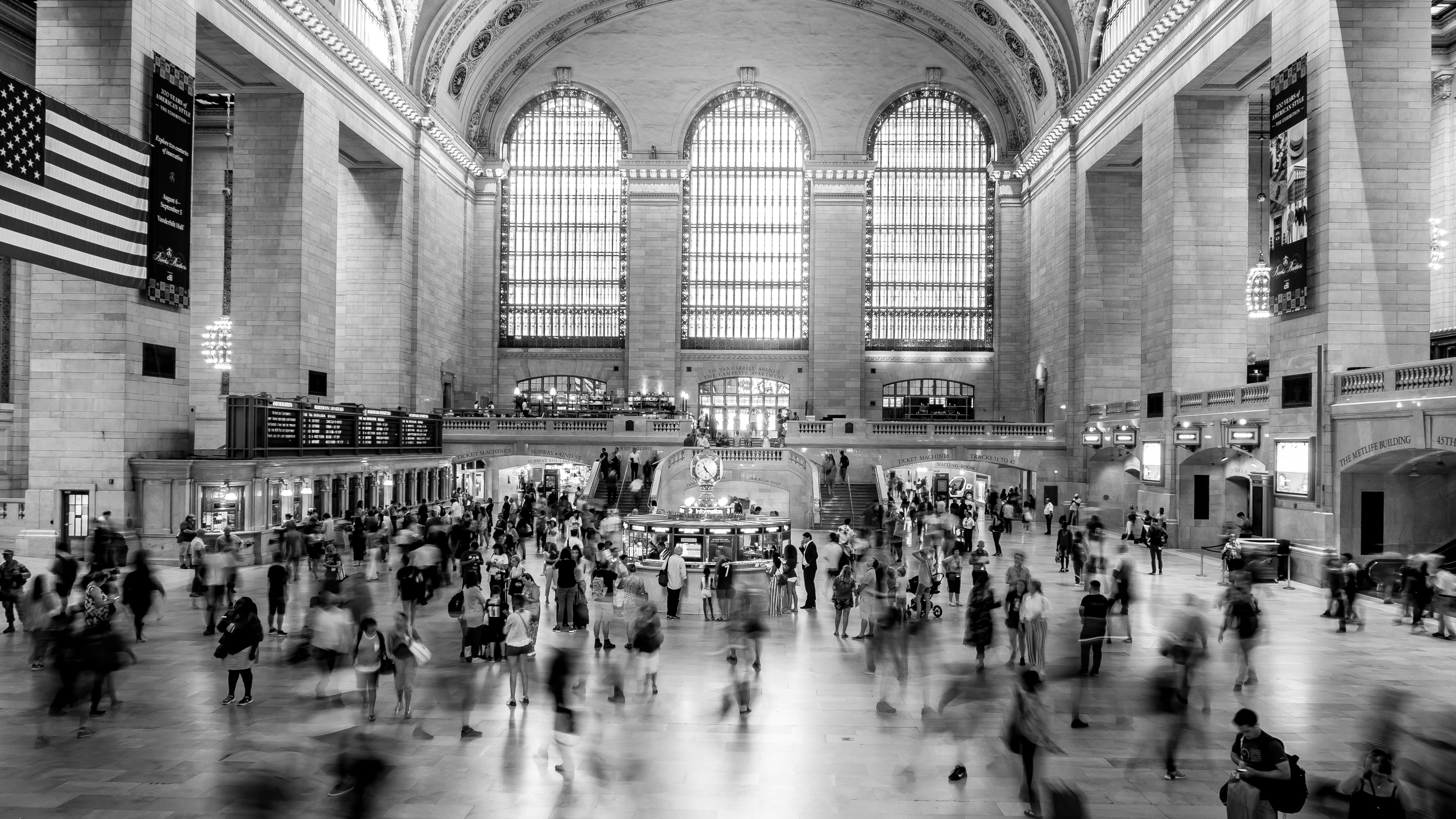 walking, real people, people, apse, large group of people, lifestyles, ceiling, tourism, pedestrian, floor, mode of transportation, blurred motion, building, HD Wallpaper