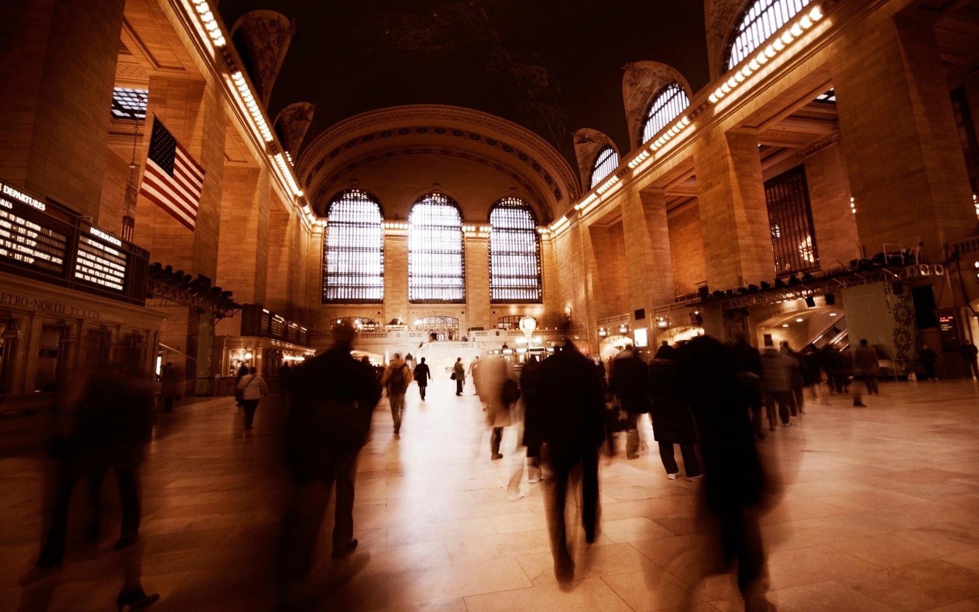 grand, trains, 1080P, vehicles, stations, central, train, buildings, people, city, york, 1920x1200, terminal, HD Wallpaper