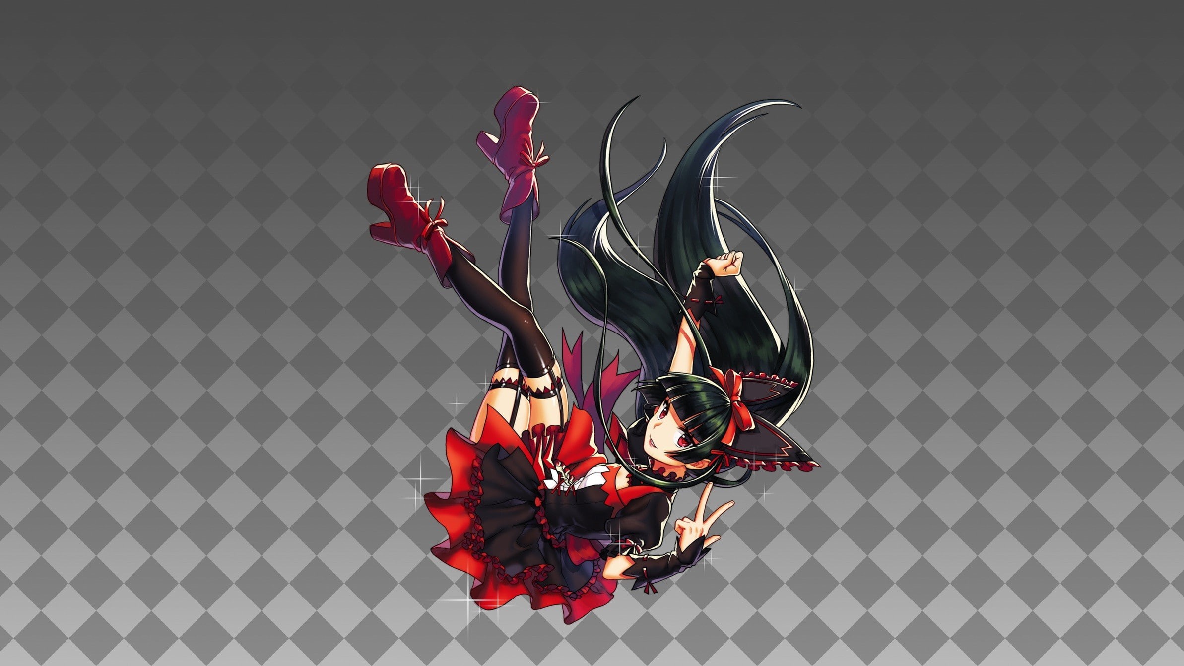 Gate: Jieitai Kanochi nite Kaku Tatakaeri, thigh-highs, 1080P, Rory Mercury, anime girls, HD Wallpaper