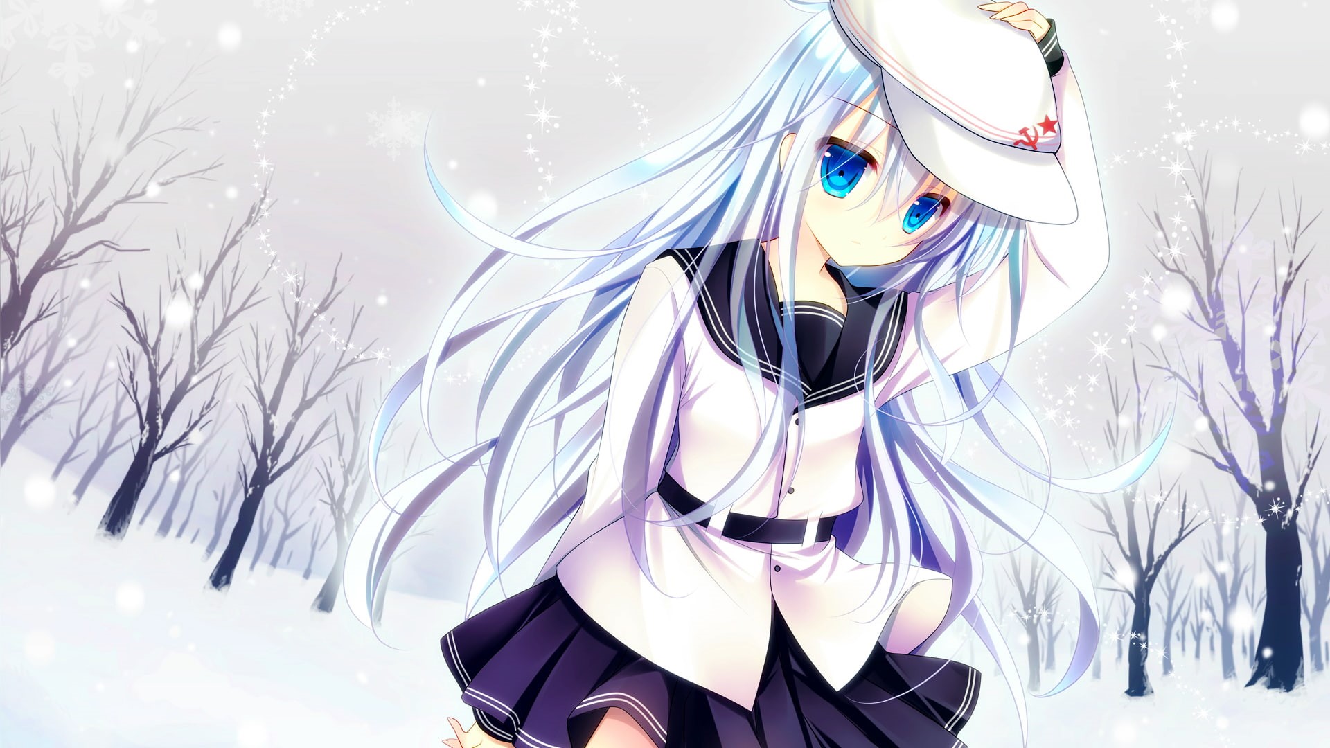 lolita fashion, 1080P, Kantai Collection, Verniy (KanColle), Hibiki (KanColle), HD Wallpaper