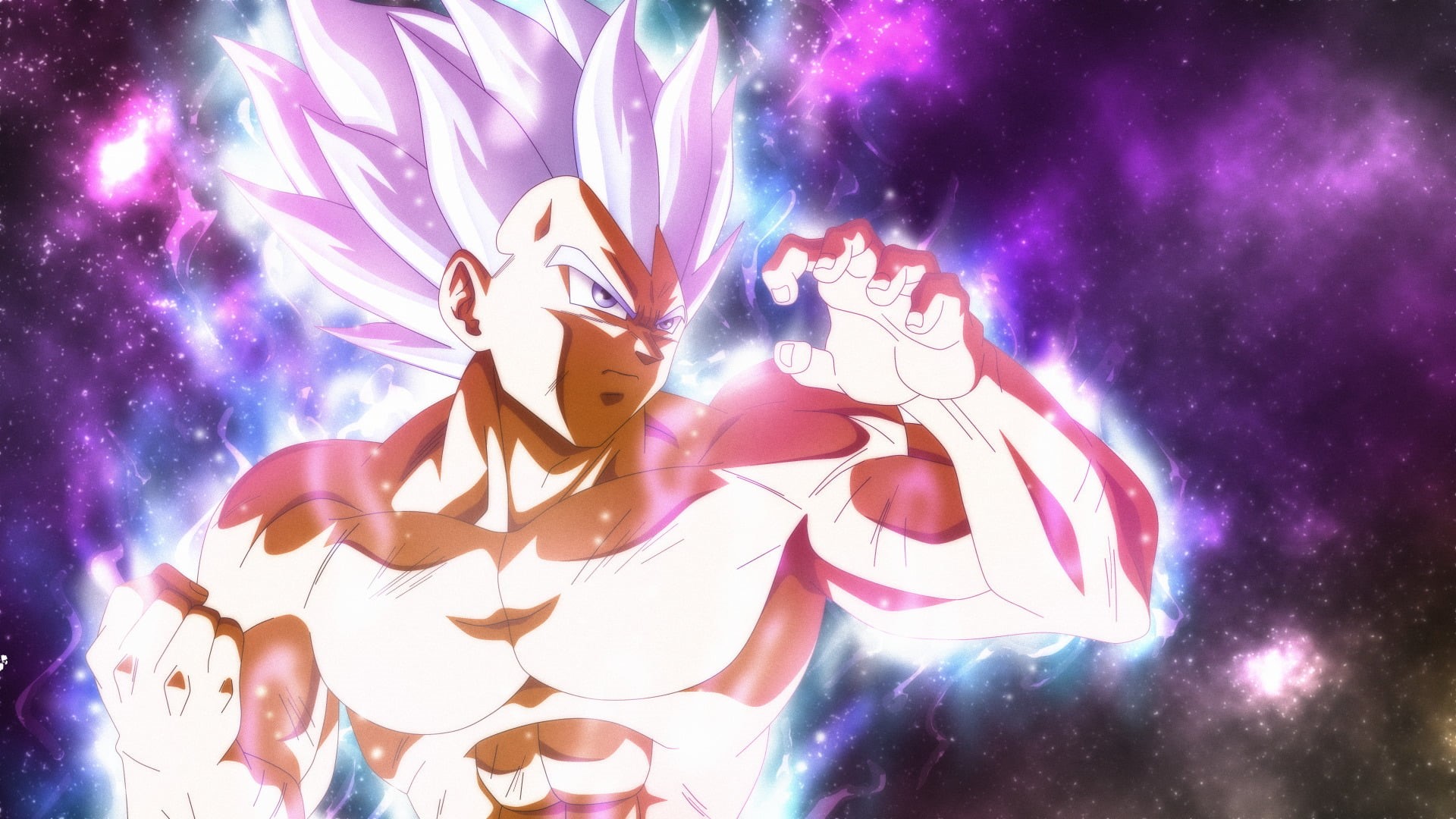 purple, arts culture and entertainment, representation, sky, Dragon Ball, pink color, outdoors, instinct, ultra, Ultra Instinct (Dragon Ball), art and craft, HD Wallpaper