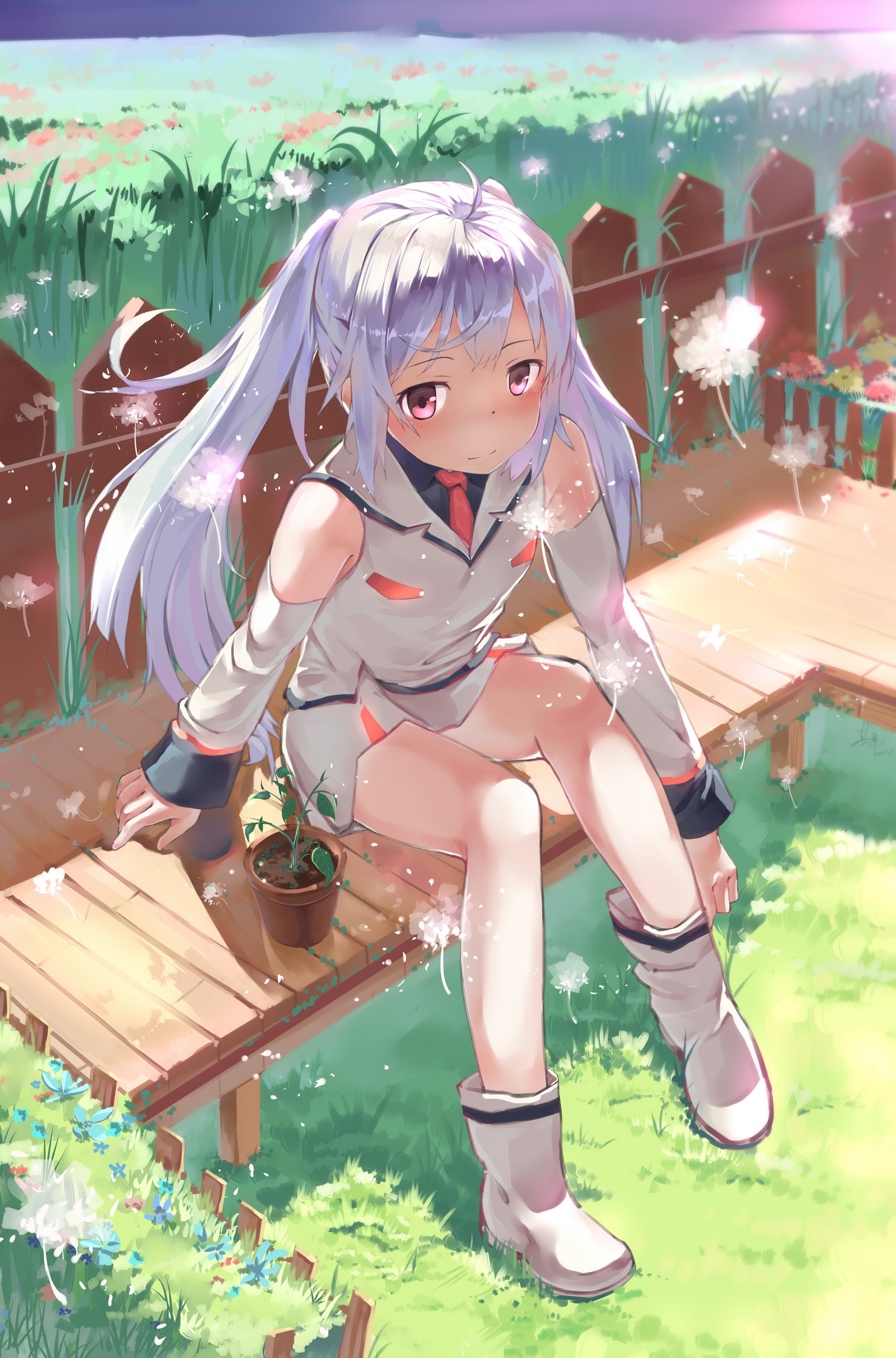 anime girls, Isla, 5K, Plastic Memories, Phone HD Wallpaper