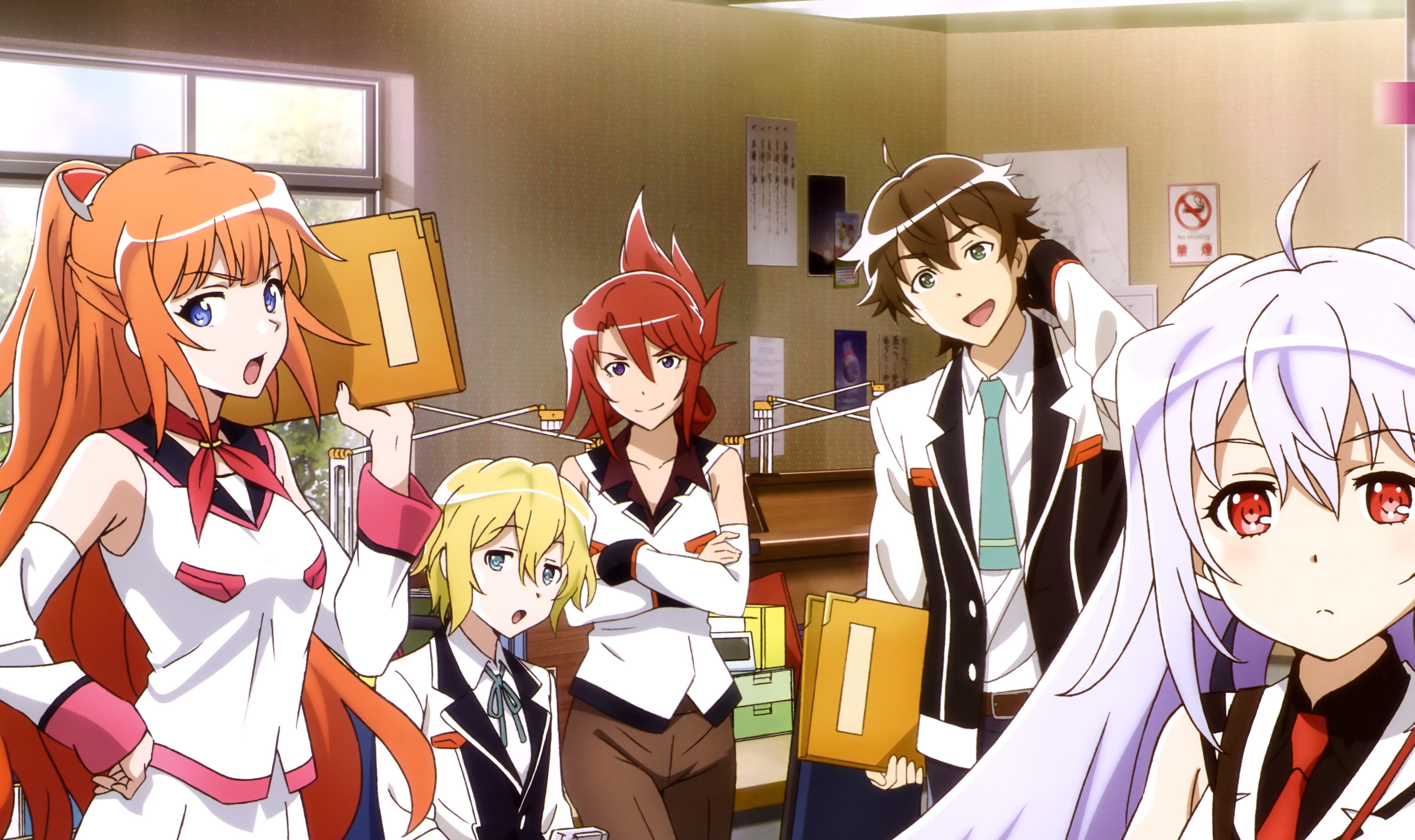 Anime, Zack (Plastic Memories), 4K, Plastic Memories, Tsukasa Mizugaki, Kazuki Kuwanomi, Michiru Kinushima, Isla (Plastic Memories), HD Wallpaper