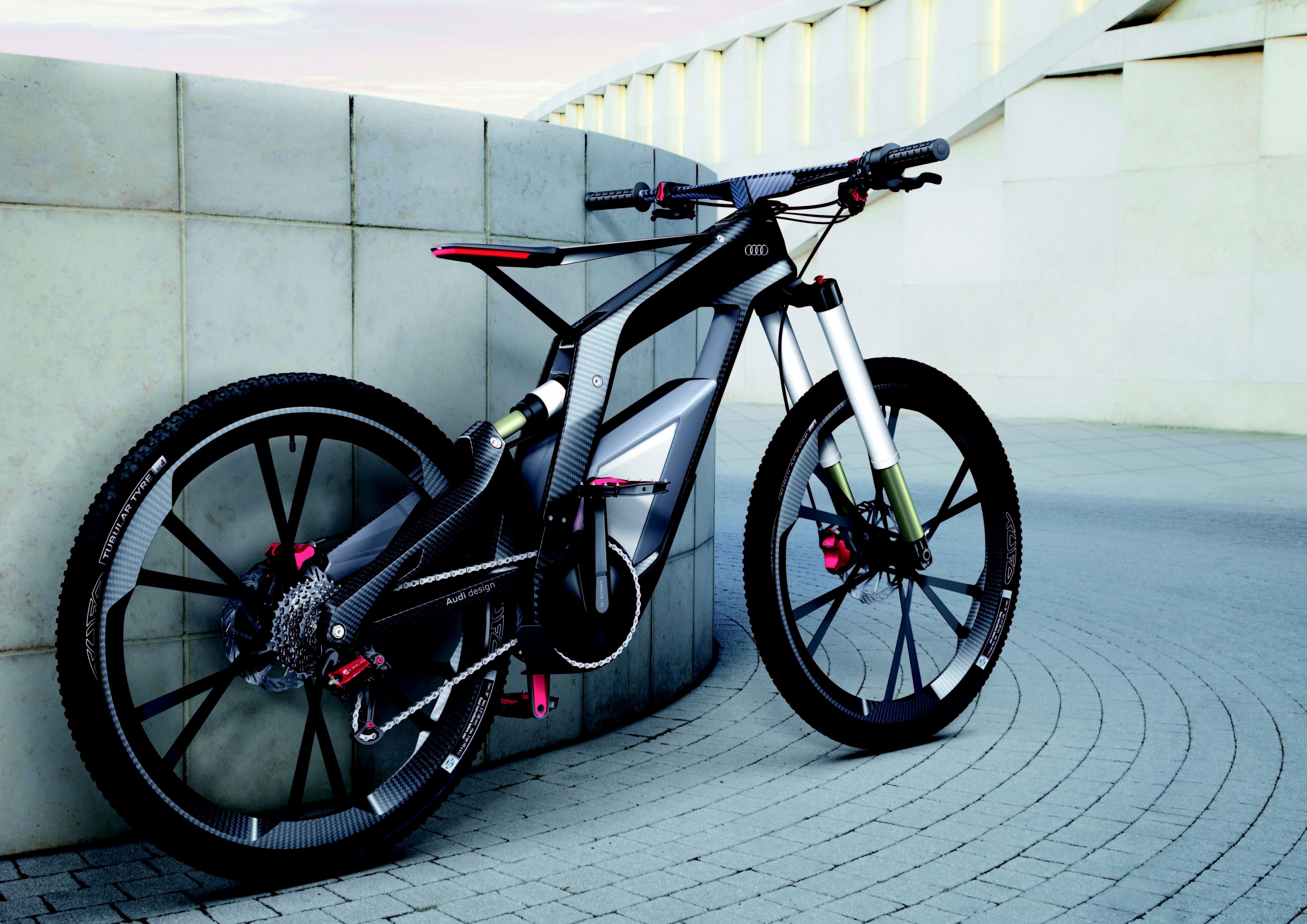 street, side view, 4K, wheel, suspension, lifestyles, black Color, parking, mode of transportation, bicycling, gray, transportation, sport, city, city Life, HD Wallpaper