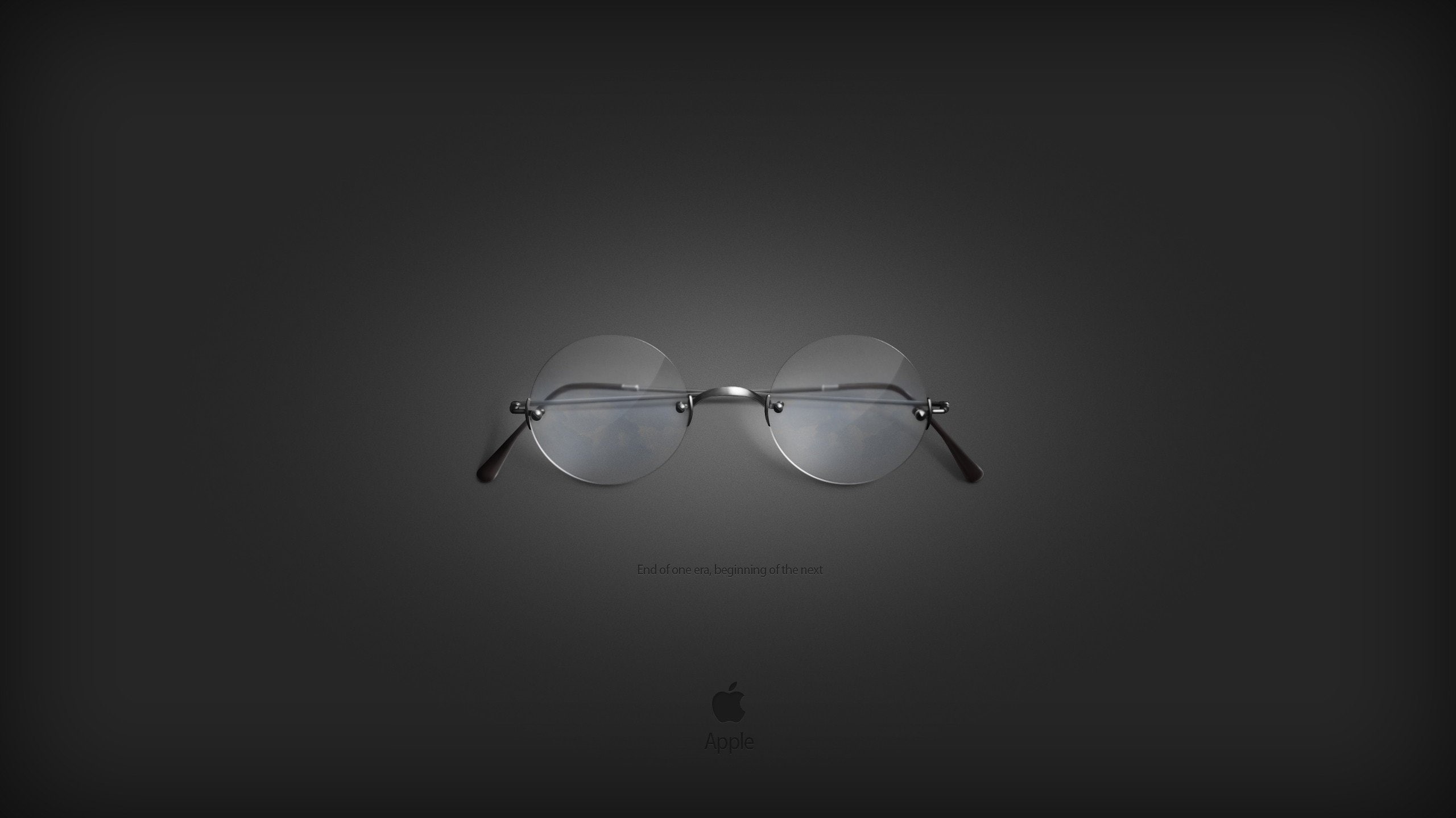 Goggles, Steve Jobs, Apples, The Grey, 2K, HD Wallpaper