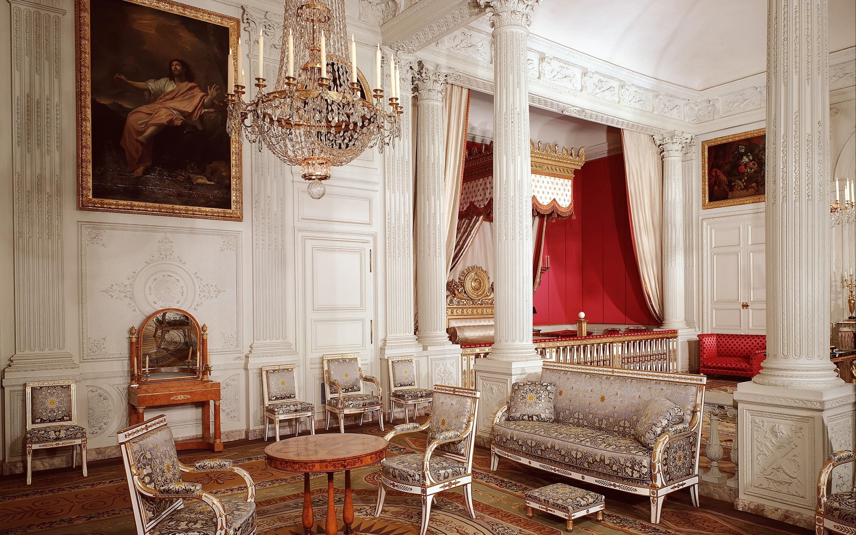 versailles, interior, palace, 2K, HD Wallpaper