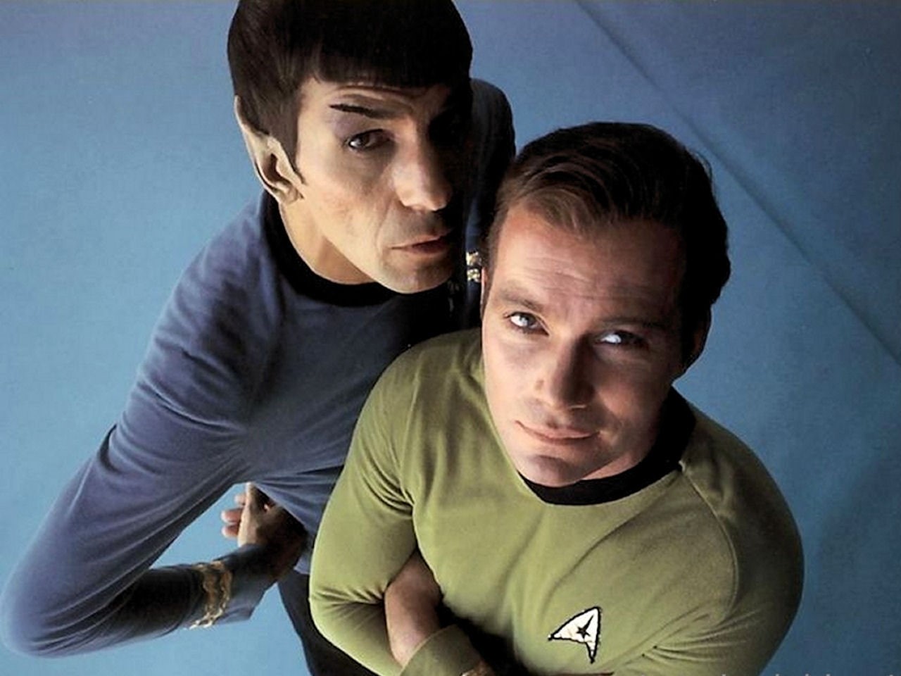 720P, amp, series, hd, Startrek, tv, entertainment, kirk, SF, spock, art, HD Wallpaper