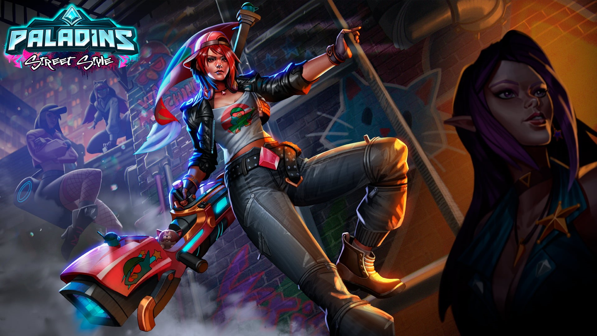 Skye (Paladins), Video Game, Ying (Paladins), Paladins, 1080P, Paladins (Video Game), Maeve (Paladins), Ash (Paladins), HD Wallpaper