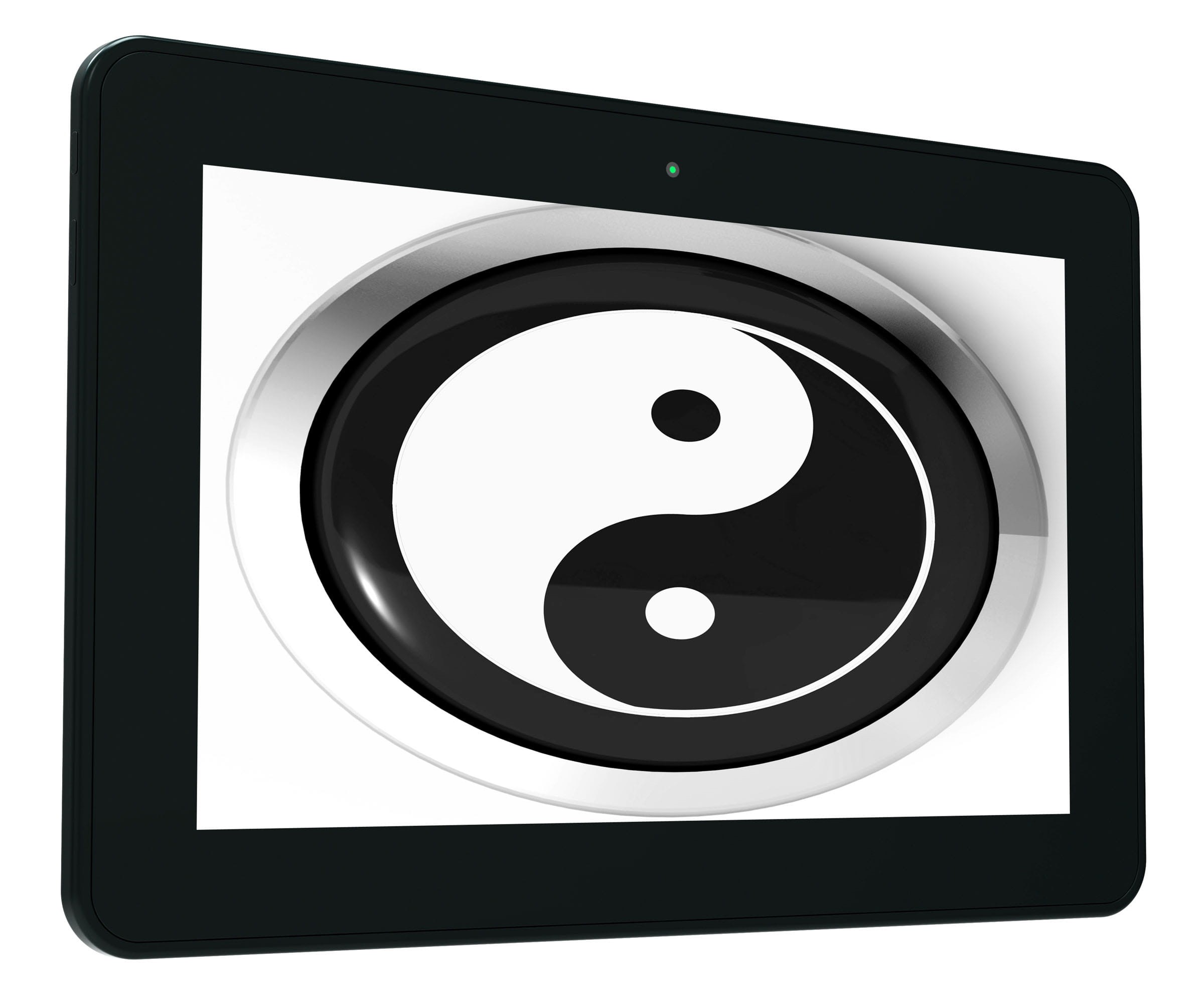 forces, cut out, tablet, yin, meaning, harmony, karma, reflection, yin-yang, pair, no people, balance, spiritual, online, shape, 1080P, peace, meditation, HD Wallpaper