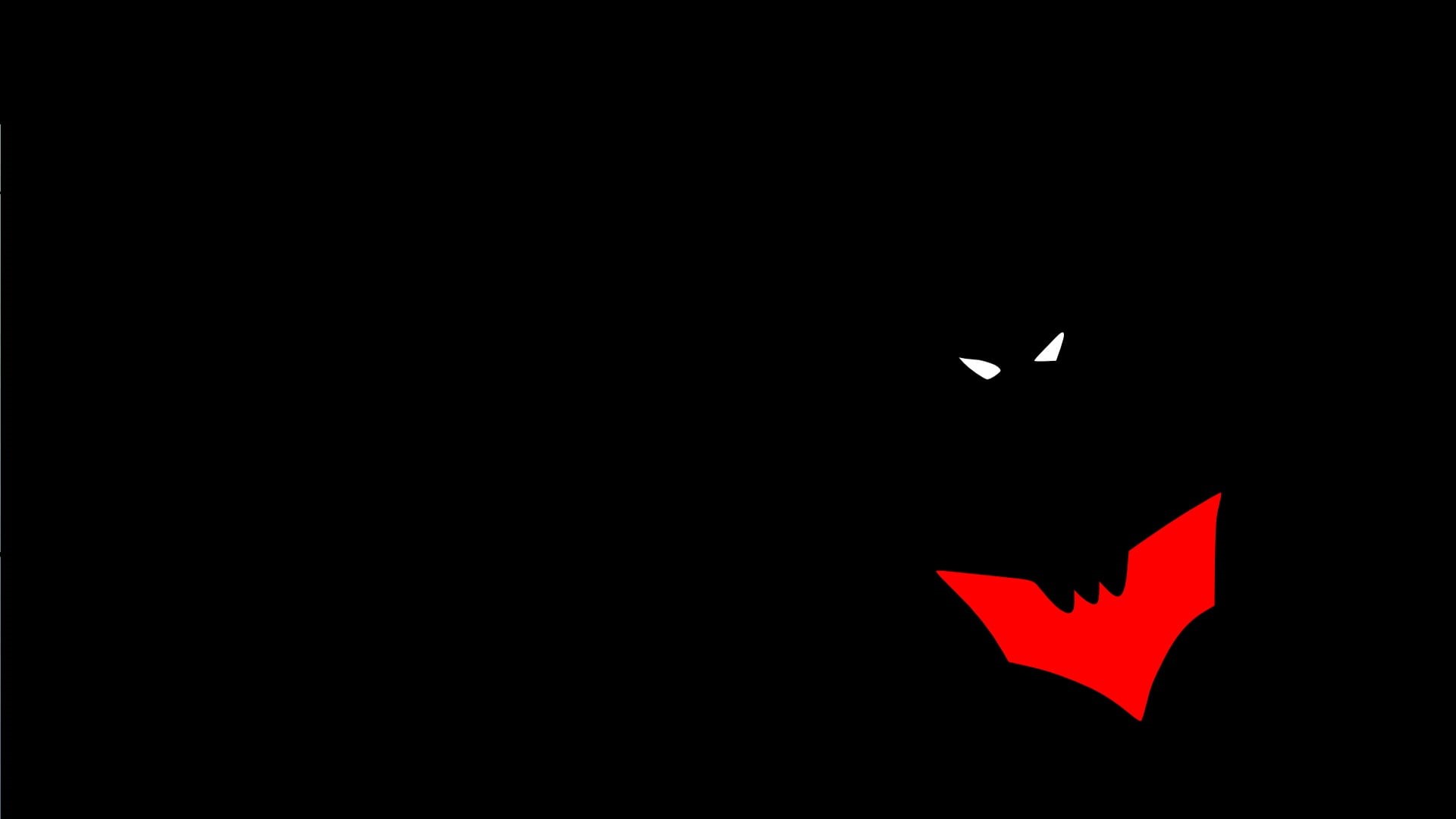 logo, no people, tranquil scene, animal, transportation, black background, night, space, red, flying, moon, nature, black color, 1080P, outdoors, digital, HD Wallpaper