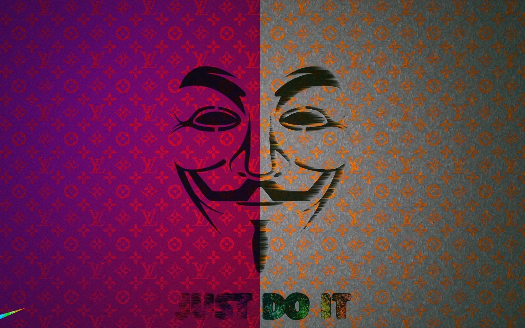 background, vendetta, just do it, texture, 720P, fox, HD Wallpaper