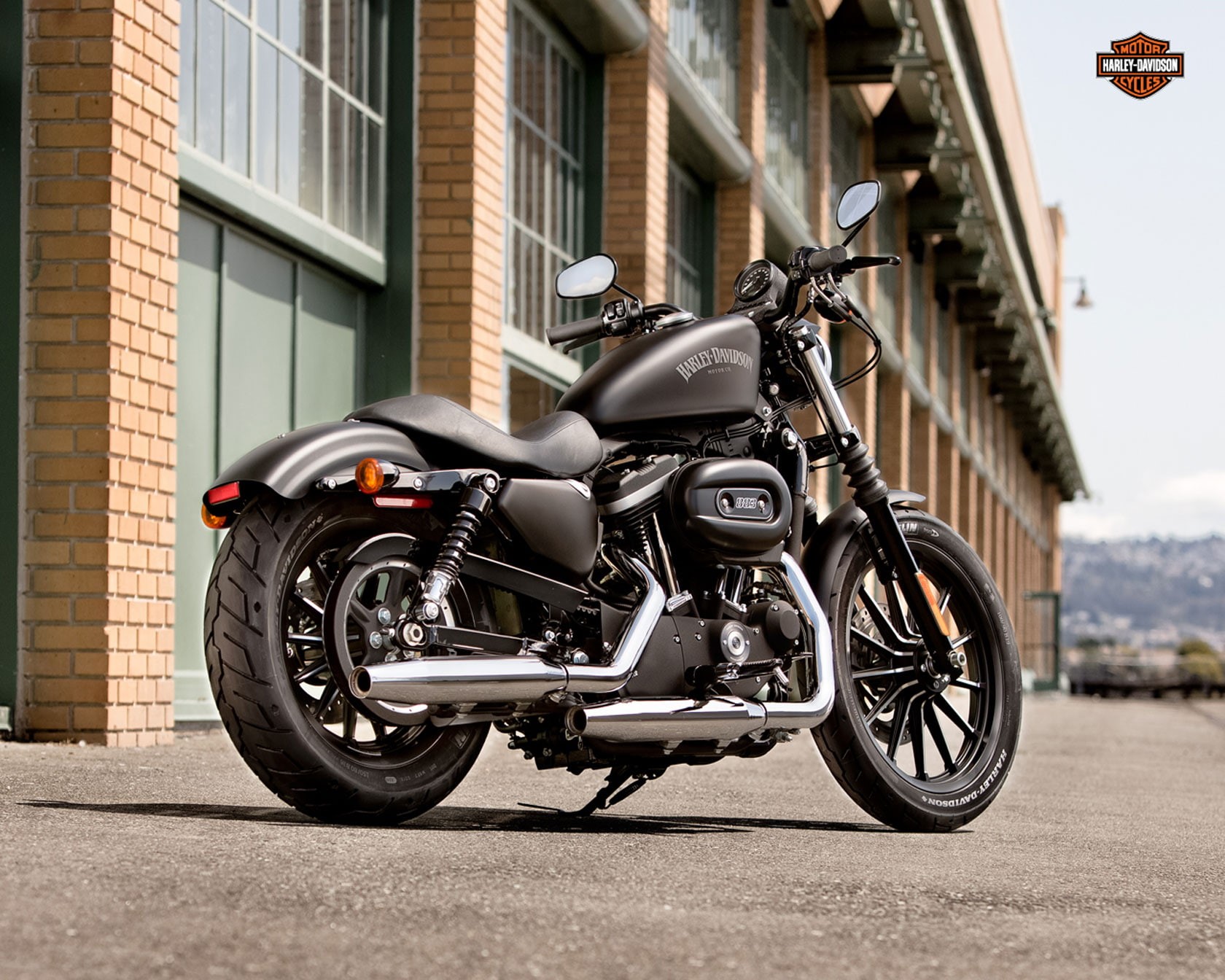 720P, 883, xl883n, 2013, davidson, iron, harley, HD Wallpaper