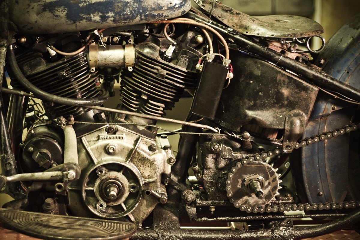obsolete, motorcycle, motor vehicle, equipment, abandoned, complexity, rusty, 480P, close-up, old, machinery, land vehicle, metal, deterioration, decline, HD Wallpaper
