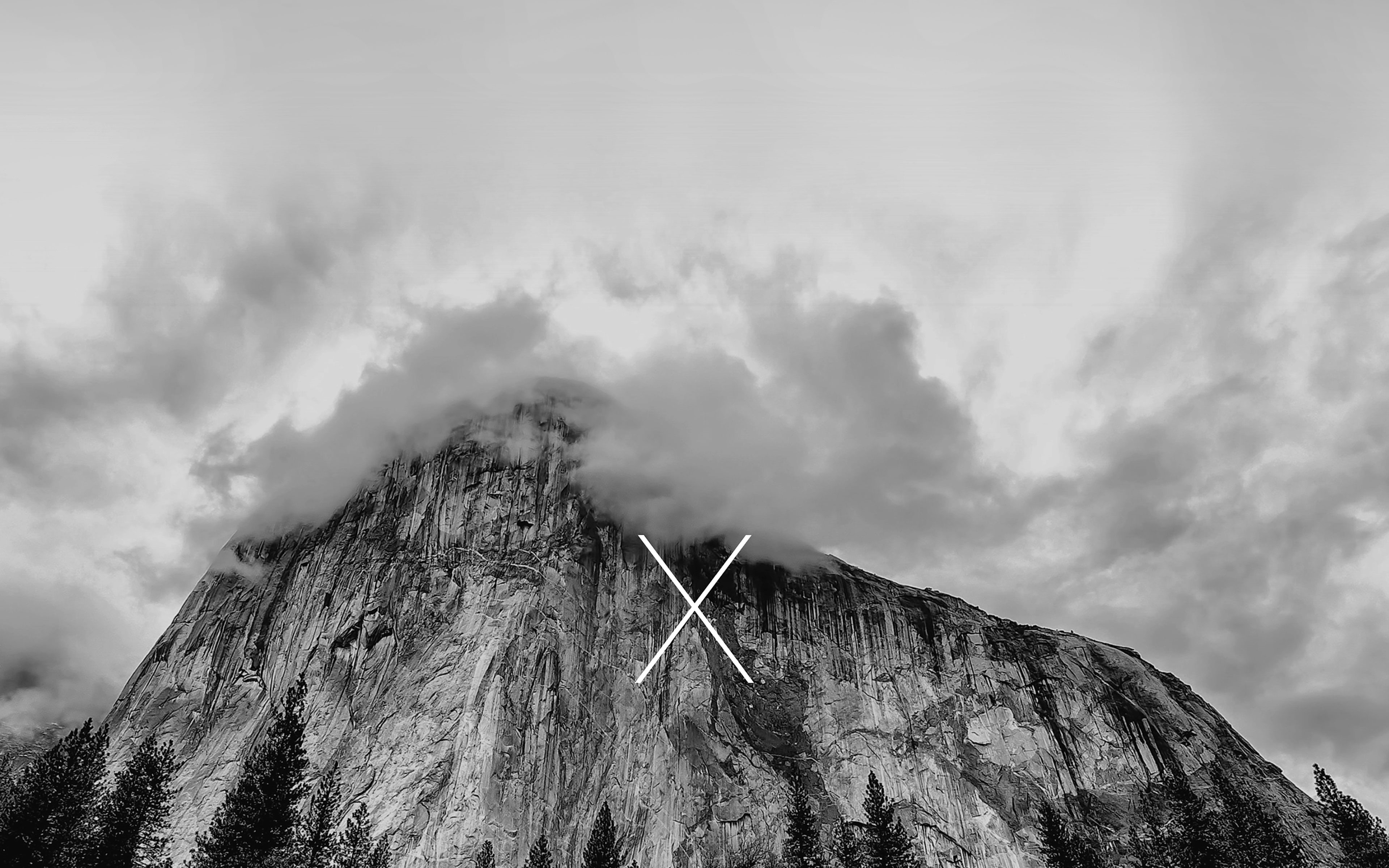 tranquility, rock, solid, cloud - sky, yosemite, outdoors, mac, eroded, tranquil scene, mountain peak, mountain, os, scenics - nature, rocky mountains, HD Wallpaper