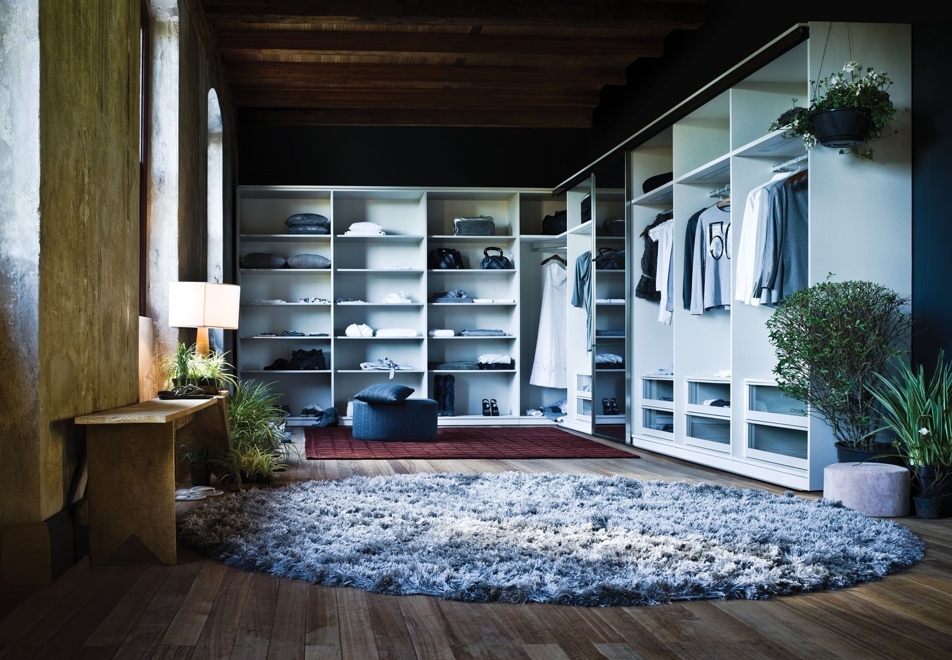 design, decor, electric Lamp, furniture, plant, bedroom, flooring, 1080P, wooden, sofa, carpet - Decor, residential Building, modern, cupboard, lifestyles, HD Wallpaper