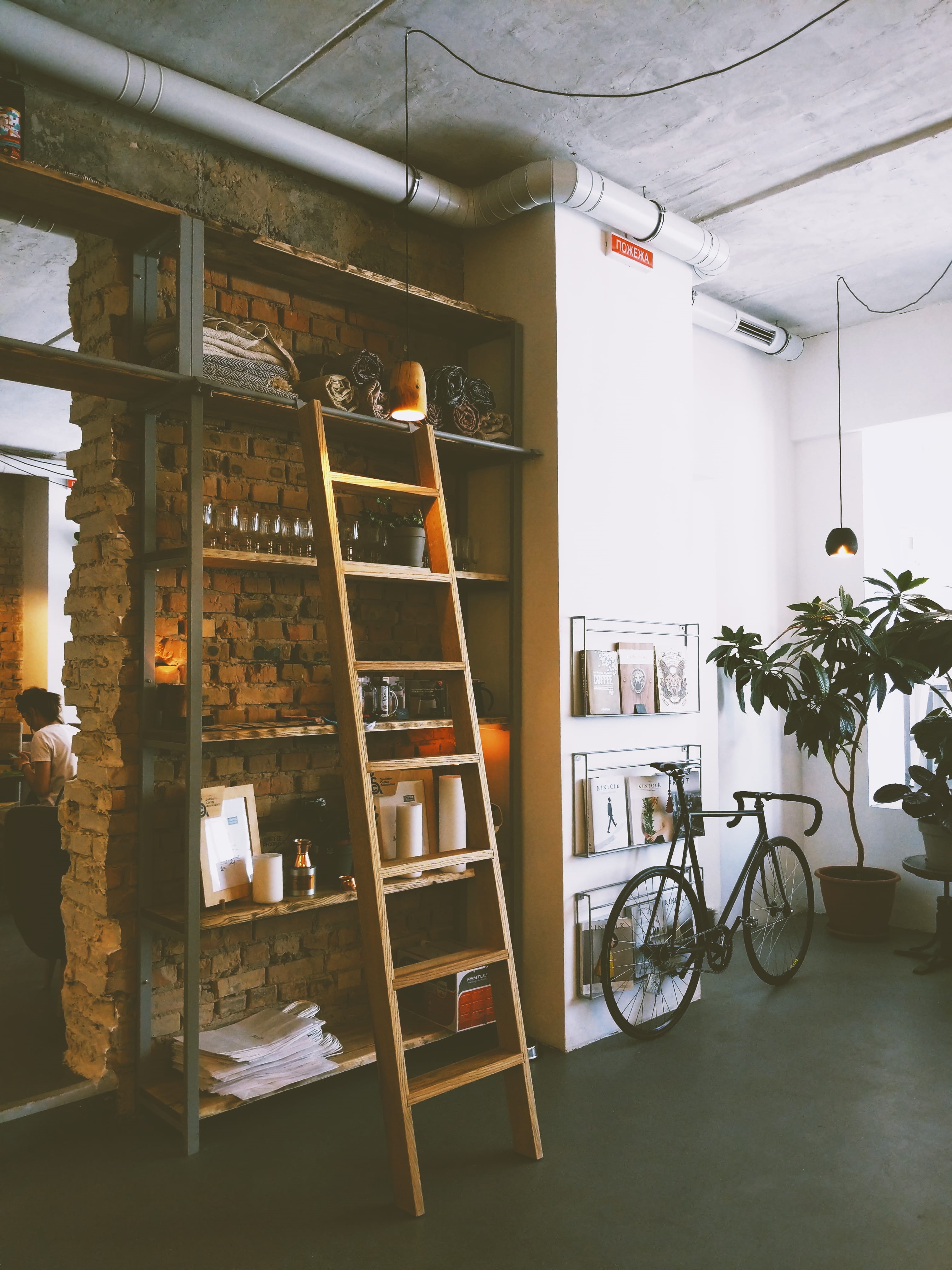 cafe, wooden, variation, brown, architecture, no people, store, storage room, ceiling, large group of objects, coffeehouse, interior design, kinfolk, beside, Phone HD Wallpaper