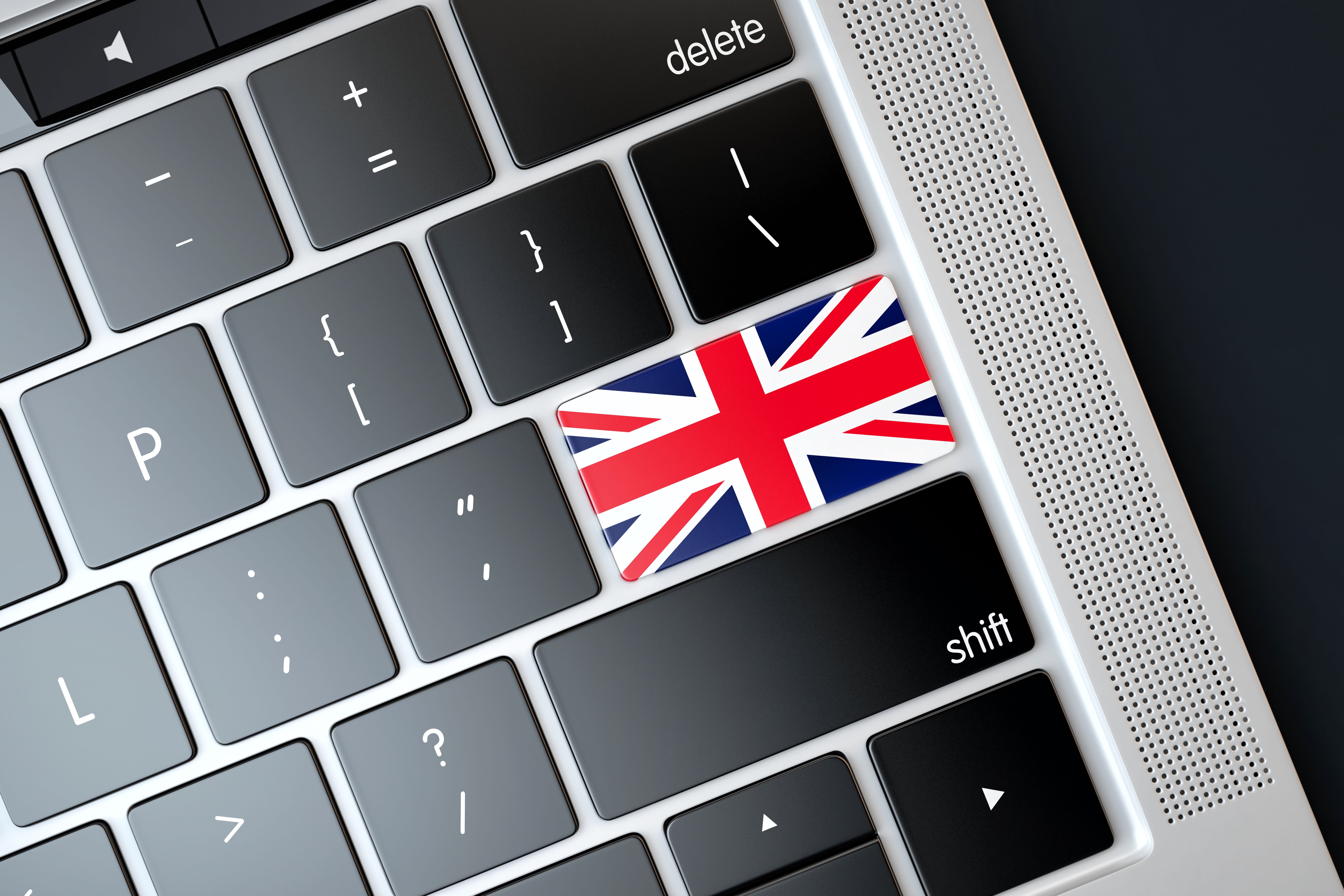 united kingdom, button, studio shot, patriotism, concept, indoors, british, blue, industry, english, western script, online, black background, close-up, HD Wallpaper