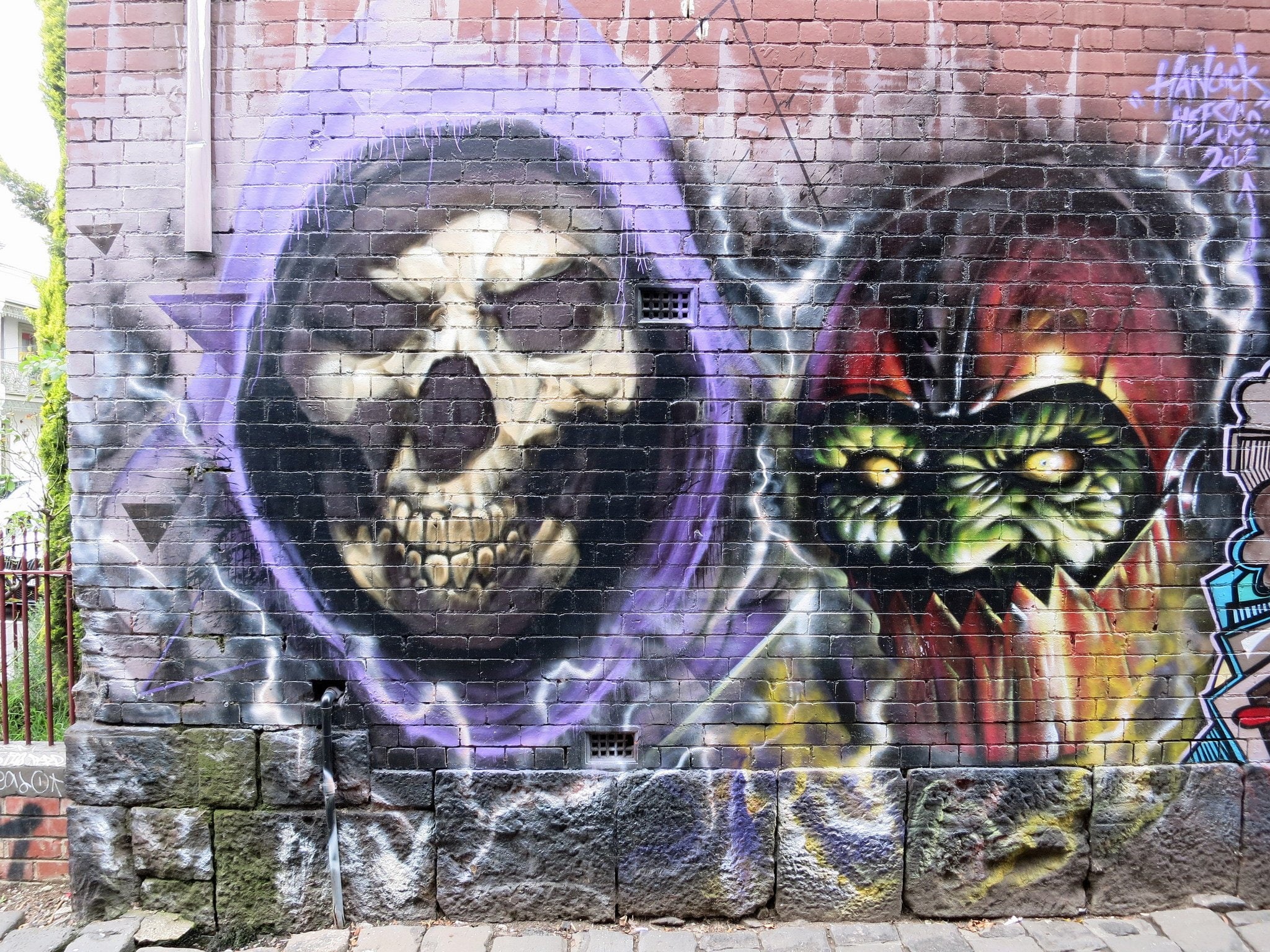 cities, 1080P, wall, graff, illegal, street, buildings, city, art, colors, graffiti, HD Wallpaper