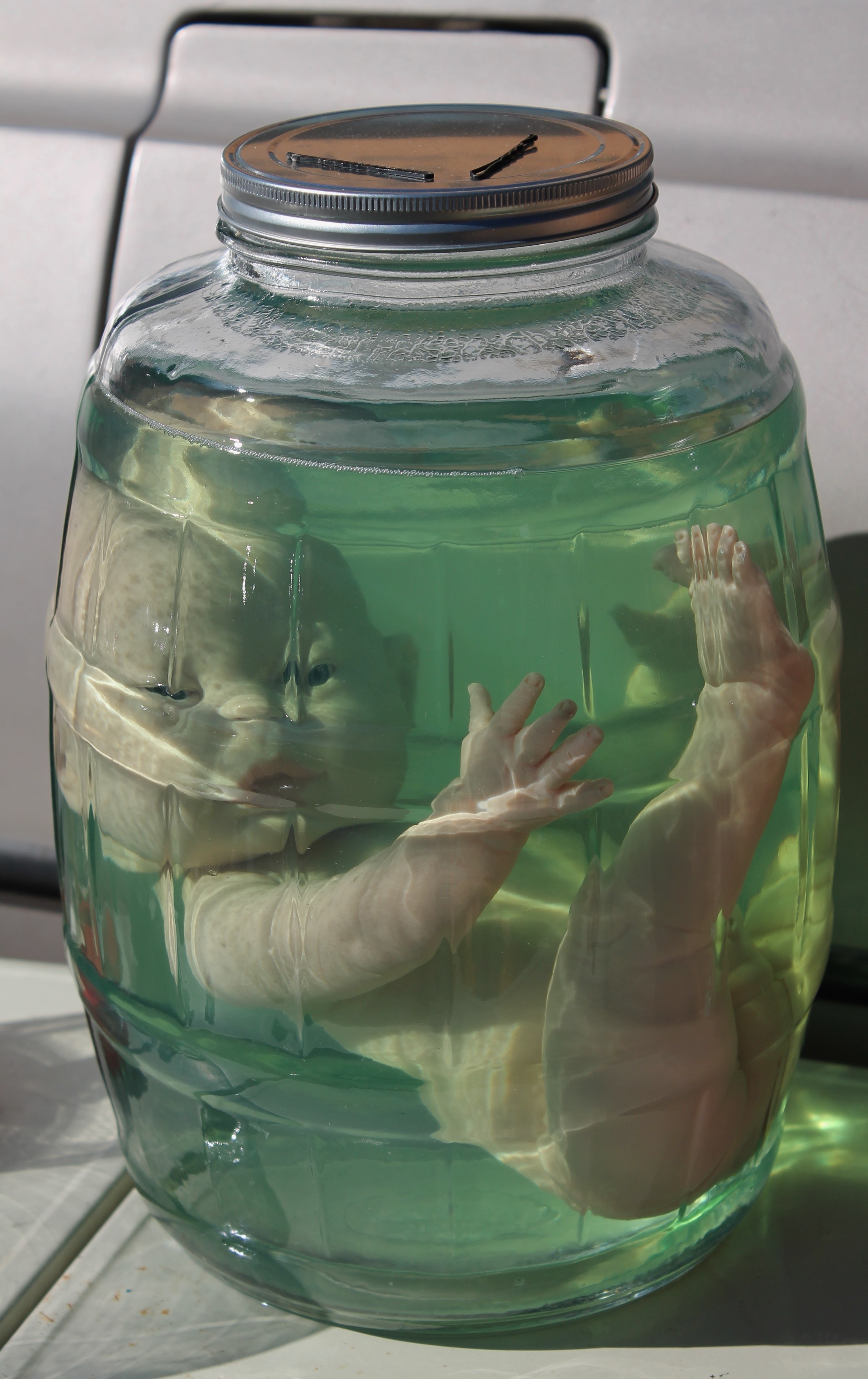 no people, possessed, swimming, human experiments, transparent, halloween background, creepy, green color, satanic ritual, occult, glass - material, focus on foreground, Phone HD Wallpaper