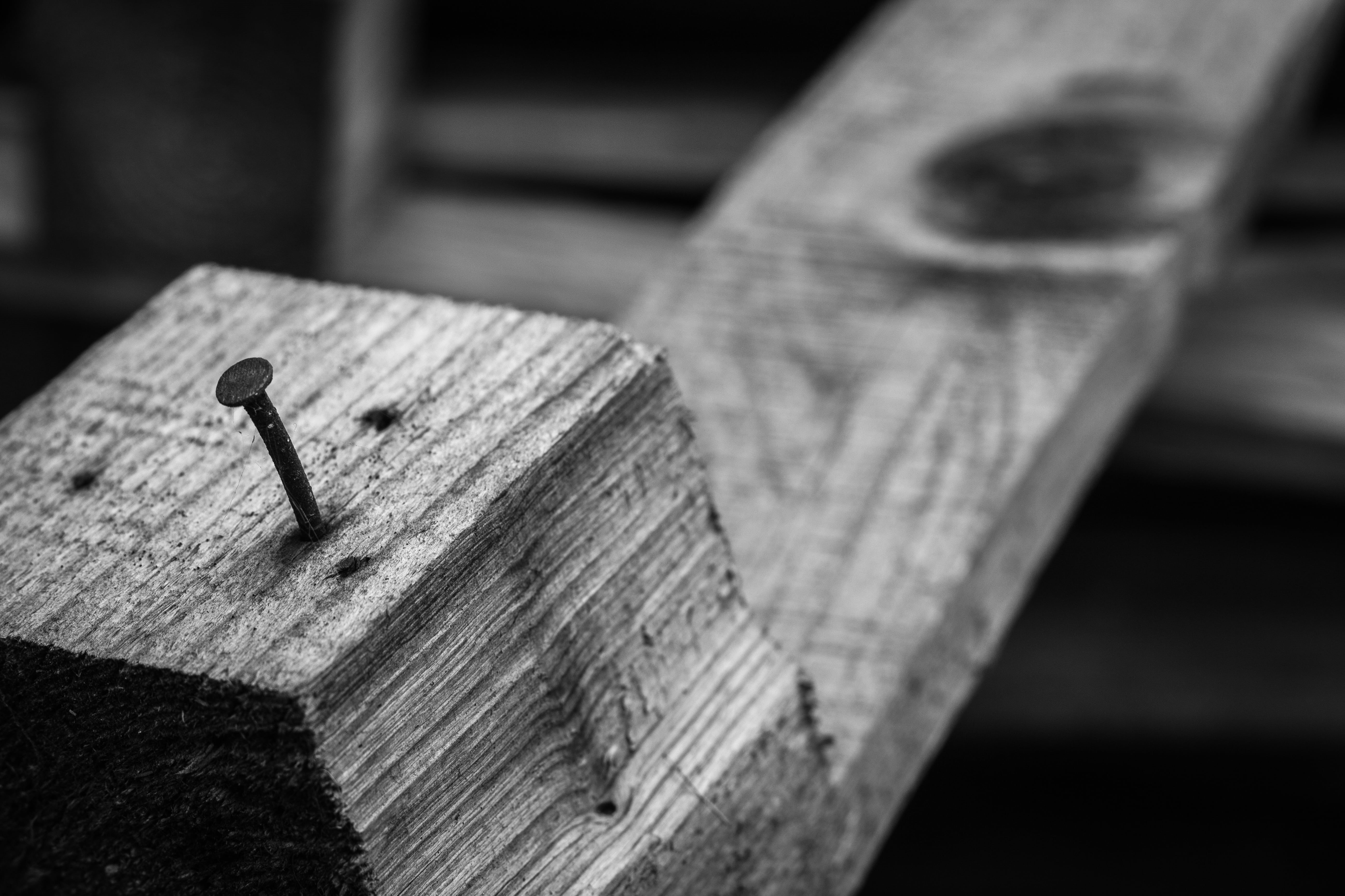 industry, no people, street, goods, transport, black and white, emotion, craft, freight, old, grayscale, logistics, 5K, tool, palette, selective focus, HD Wallpaper
