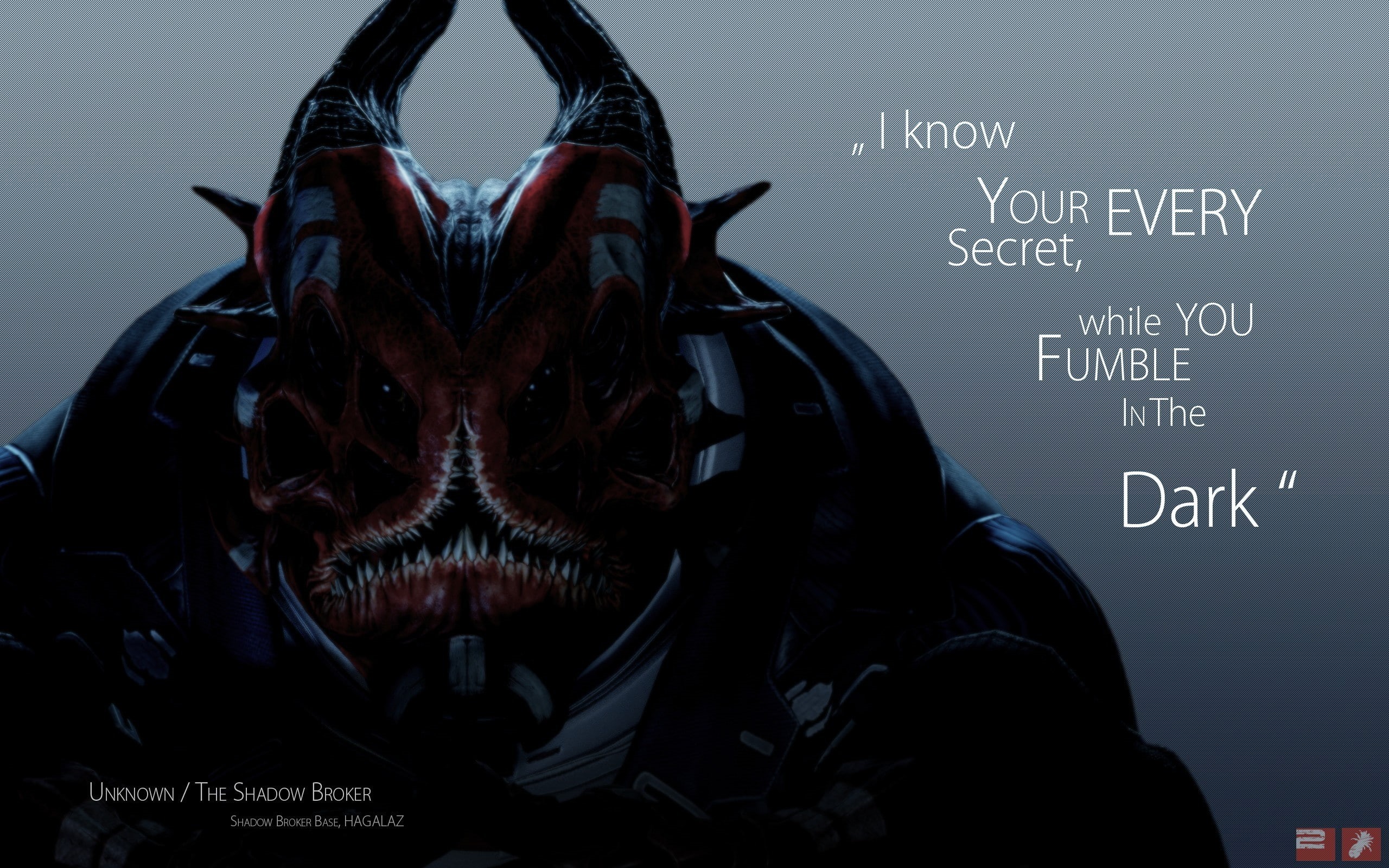 quote, Mass Effect 2, Shadow Broker, Mass Effect, 2K, Mass Effect 3, HD Wallpaper