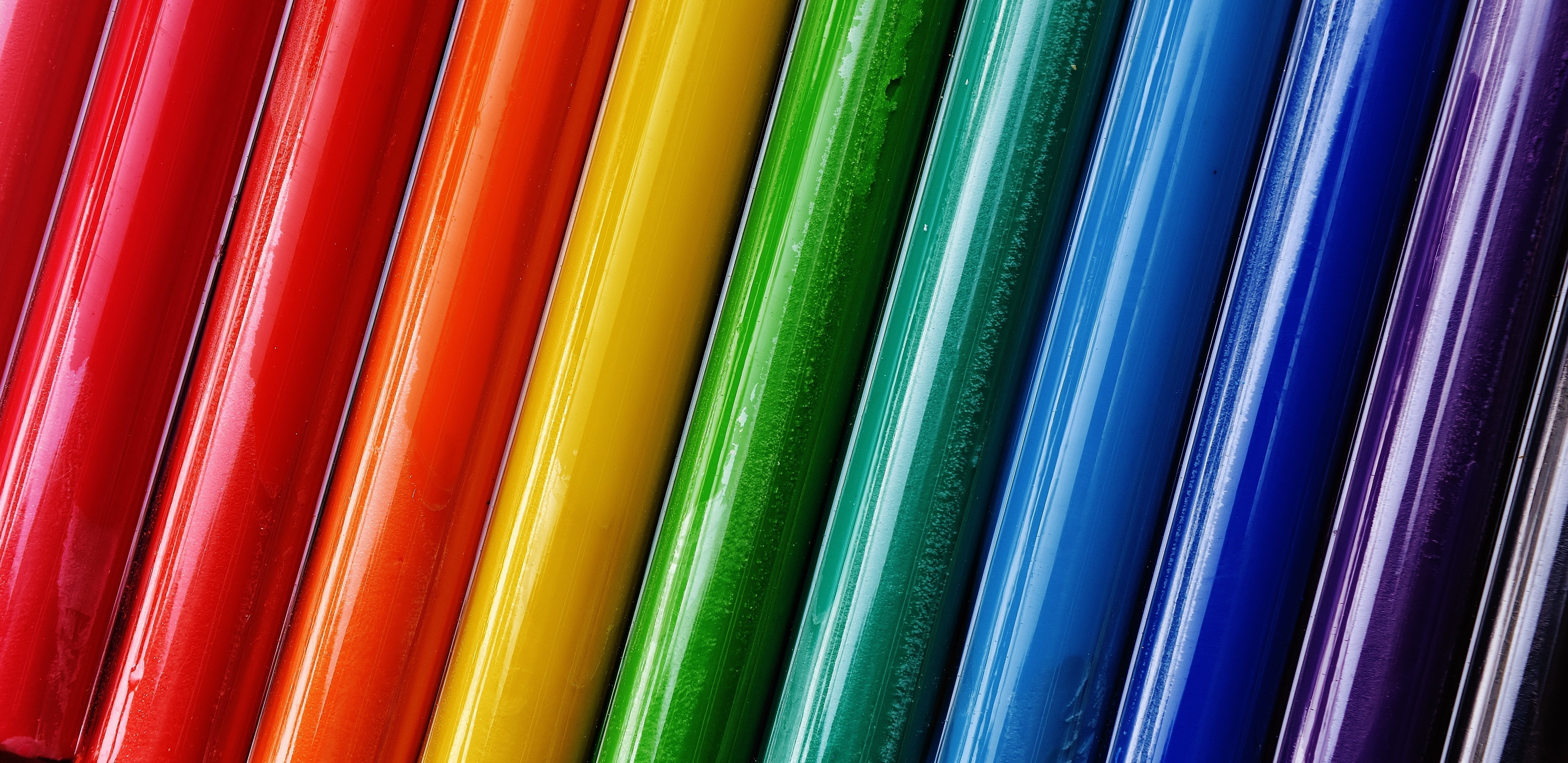 art and craft equipment, side by side, assorted, close-up, indoors, choice, order, colorful, red, writing instrument, model, 5K, creativity, full frame, HD Wallpaper