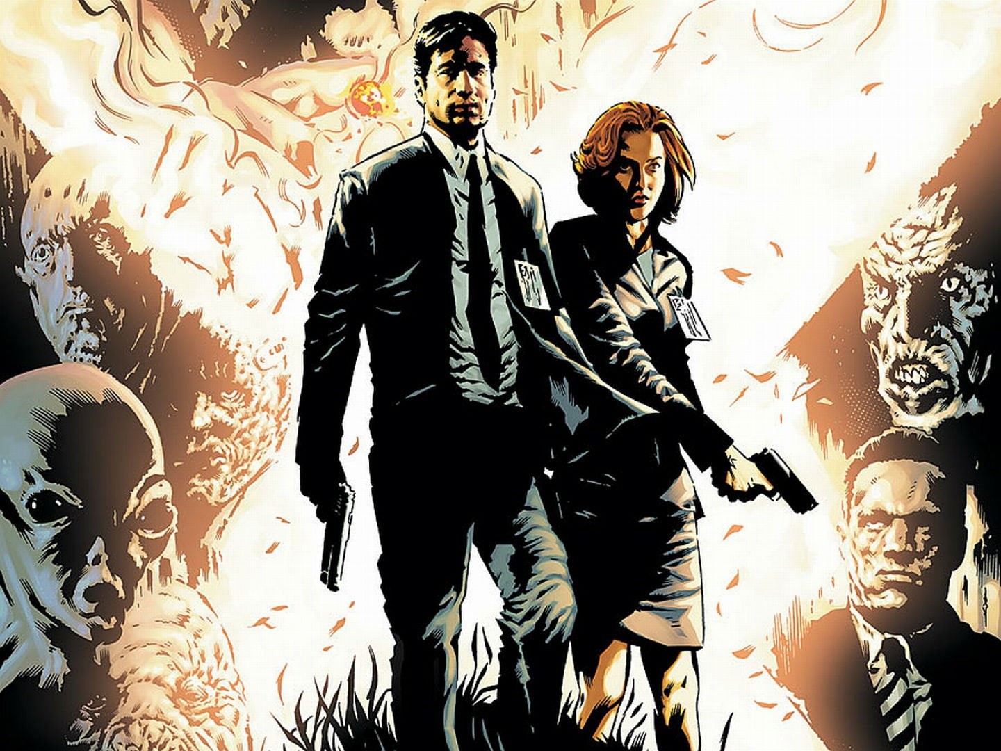 sci fi, series, drama, mystery, gun, x files, superhero, files, poster, alien, 720P, weapon, television, HD Wallpaper