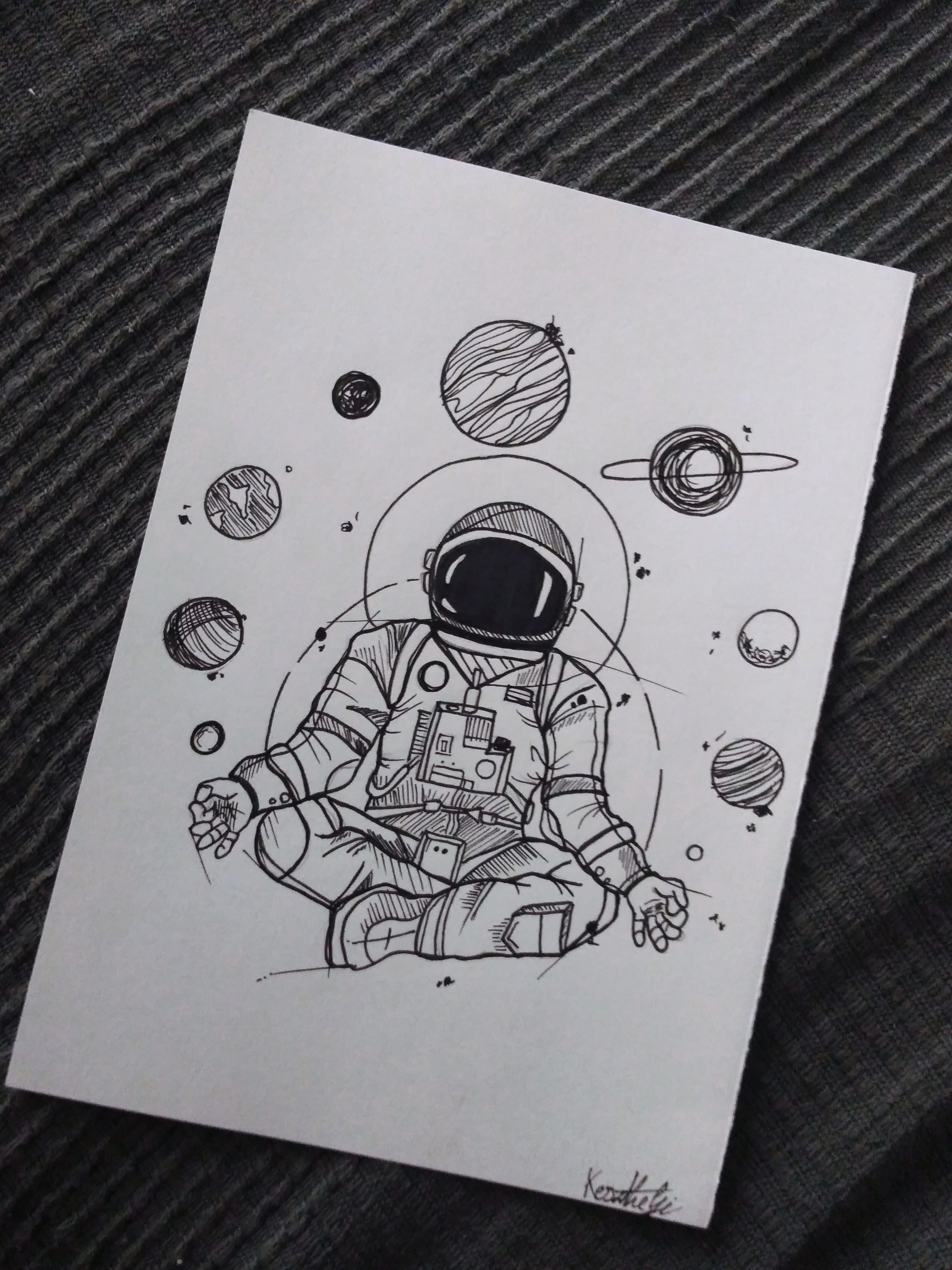 astronaut, pen, text, spire, sticker, sketch, knitting, graphics, high angle view, label, drawing, drawing - art product, note pad, design, audience, creativity, Phone HD Wallpaper