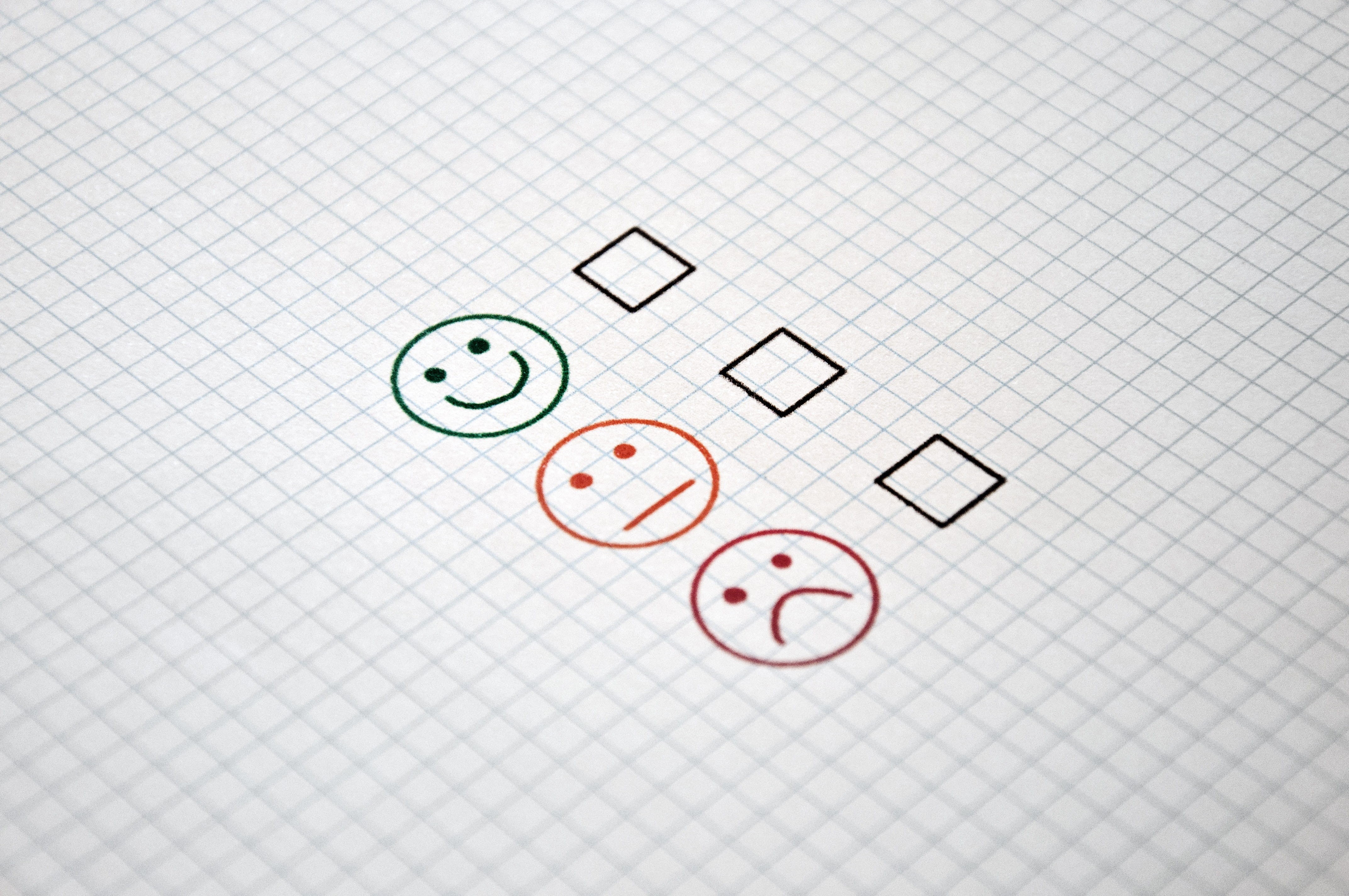 negative, single object, customer, positive, smiley, message, bad, management, job, no people, heart shape, review, education, white color, blank, work, HD Wallpaper