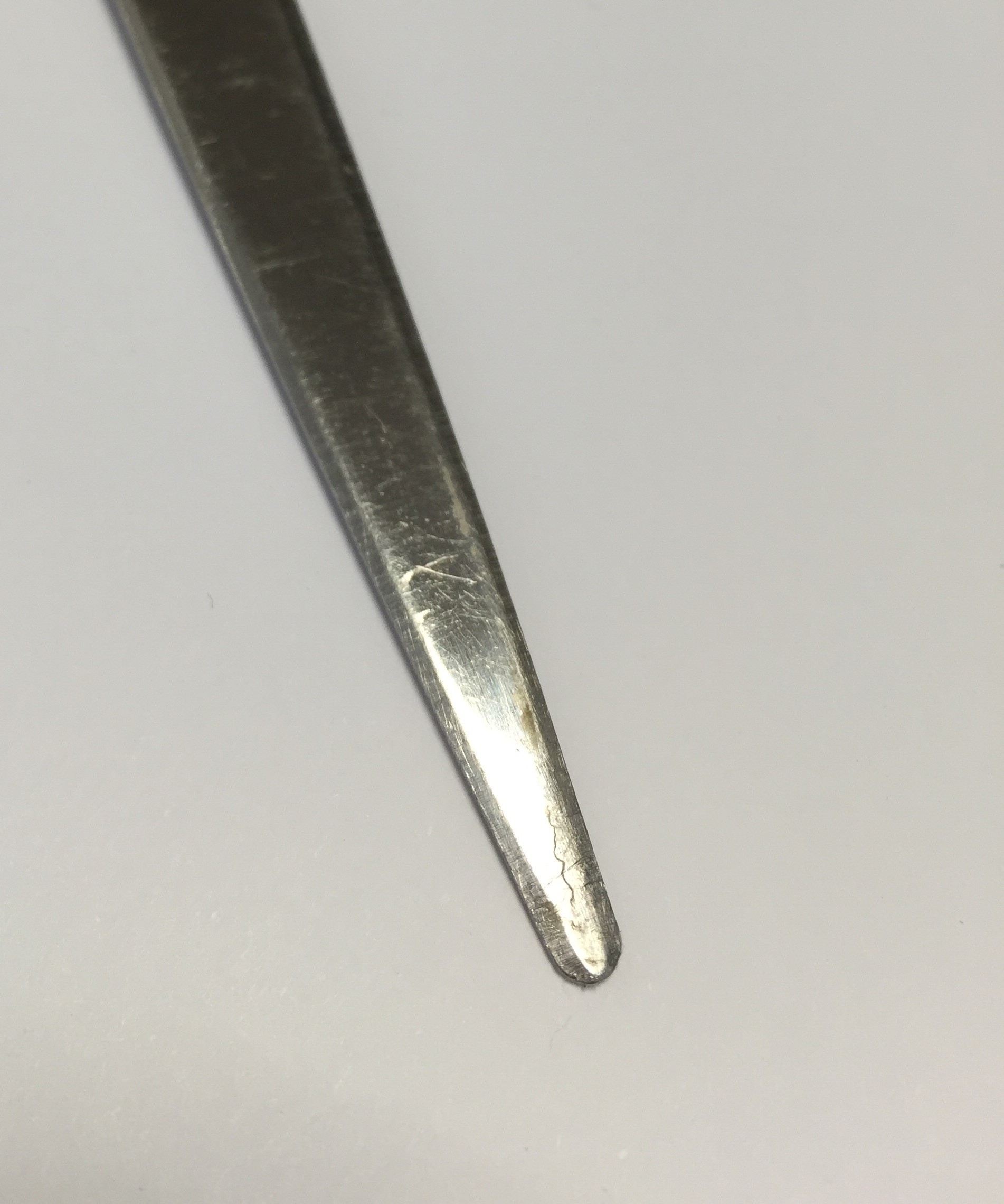 desk, writing tool, aggression, close-up, sharp, 1080P, paper knife, silver colored, pen, silver - metal, shiny, alloy, metal, no people, white background, Phone HD Wallpaper