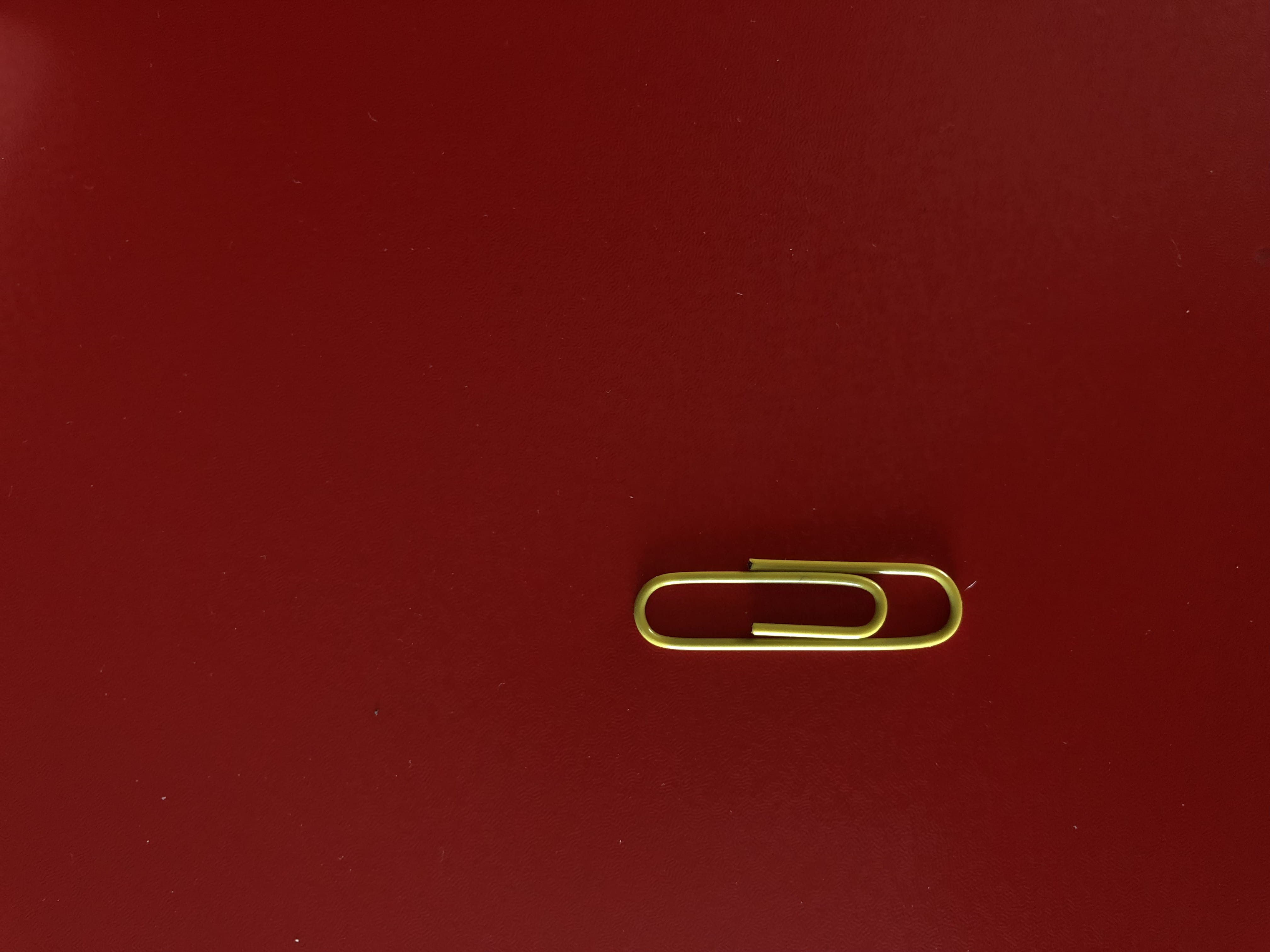 indoors, single object, office, studio shot, close-up, emotion, colored background, 4K, paperclip, symbol, office supply, copy space, archival, minimal, HD Wallpaper