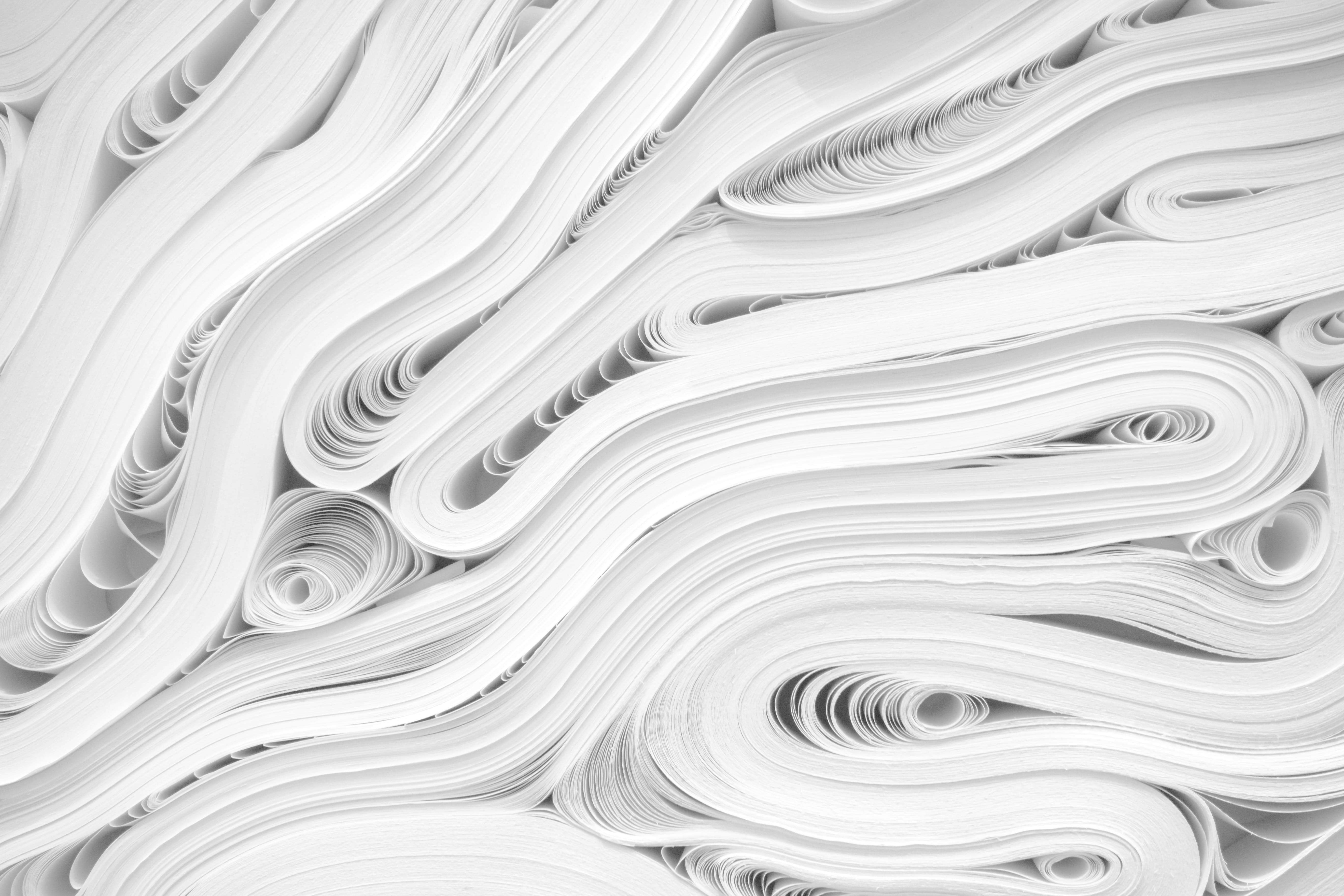paper, compress, indoors, ornament, texture, shape, full frame, wall, textile, backgrounds, space, modern art, white, textured, creativity, drawing, HD Wallpaper