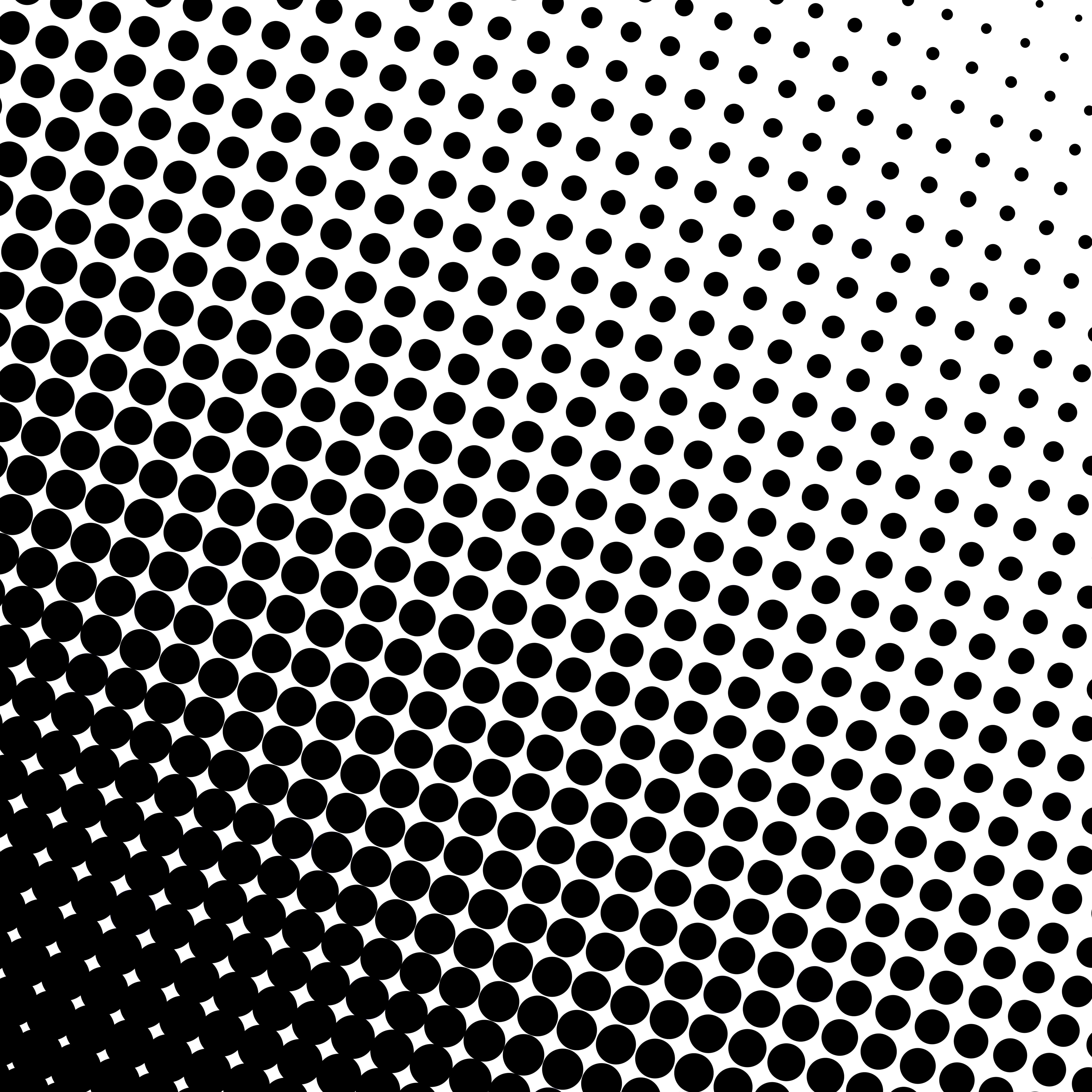 bw, increase, many, 4K, circles, Phone HD Wallpaper